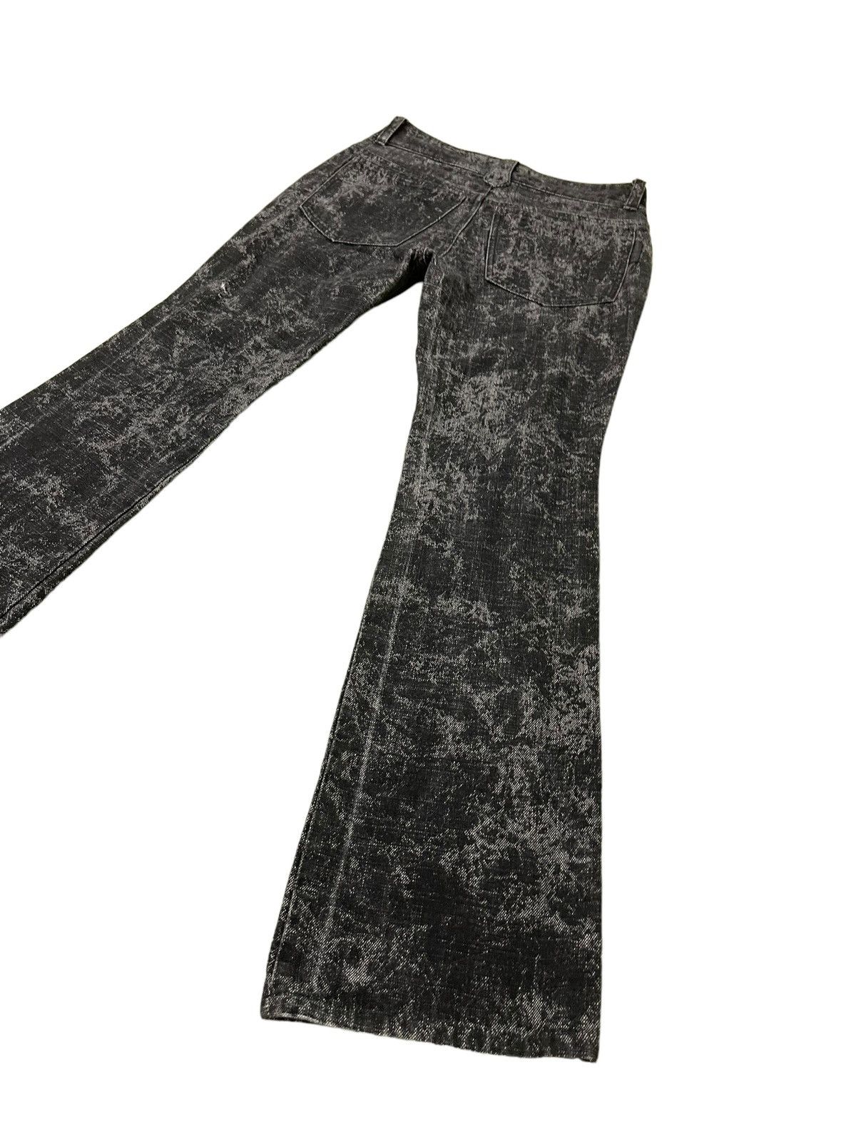 Japanese Brand Flare Jeans Fleur Custom Culture Japan Boot Cut 8🟦5 Size US 29 - 13 Thumbnail