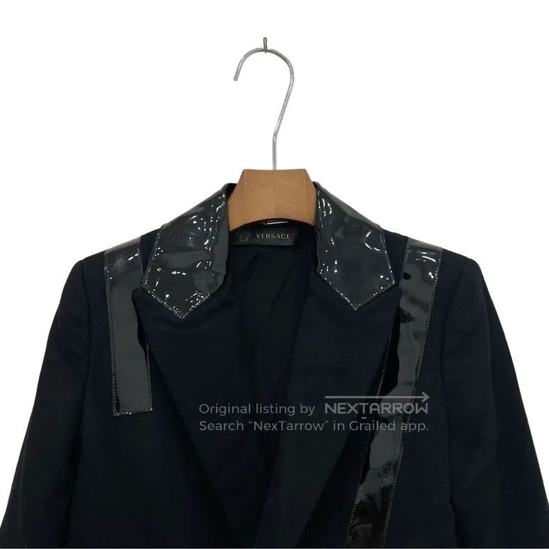 Versace Versace Black double-breasted blazer Size 38S - 6 Thumbnail