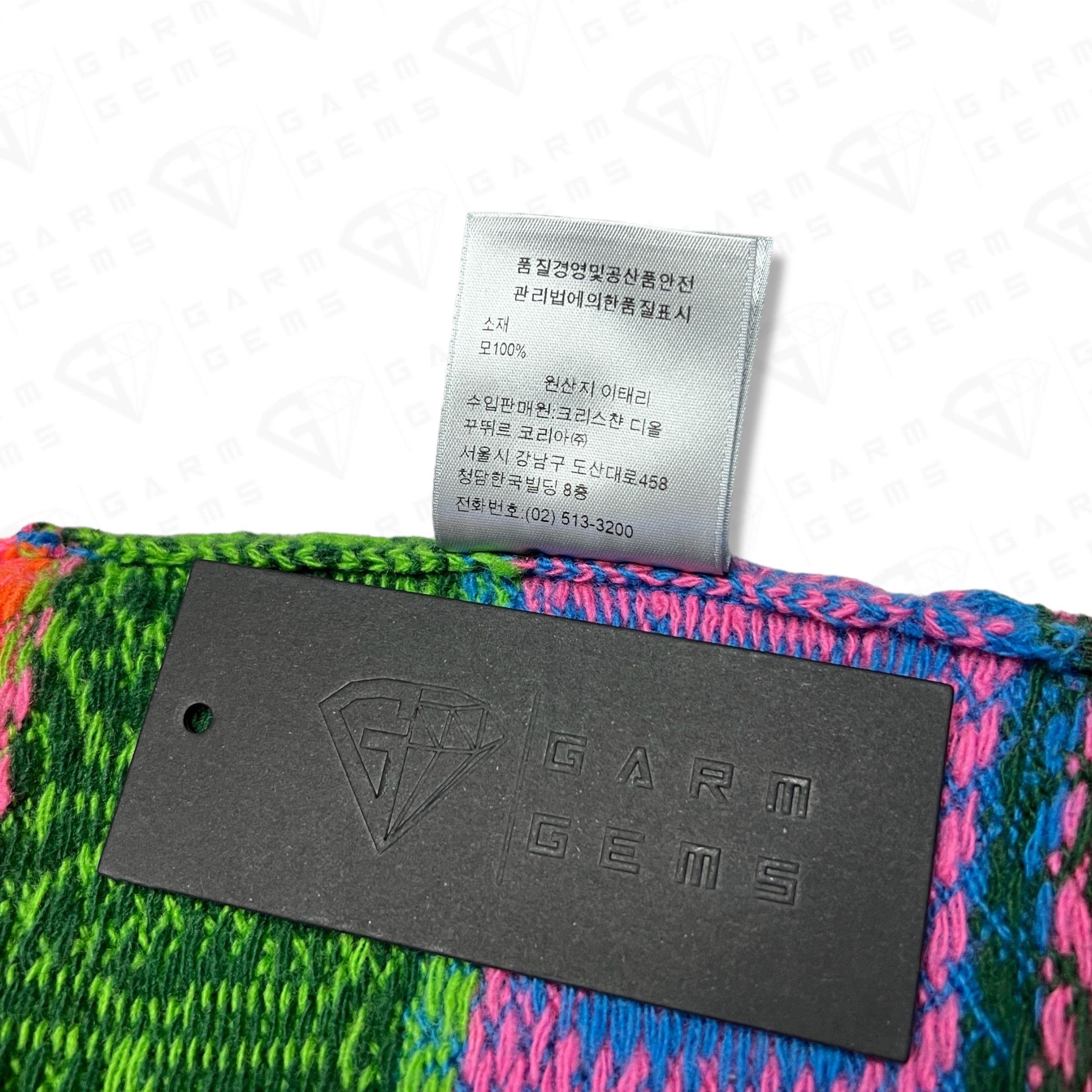 Dior × Stussy Dior x Stüssy Jacquard Wool Jumper Size US M / EU 48-50 / 2 - 6 Thumbnail