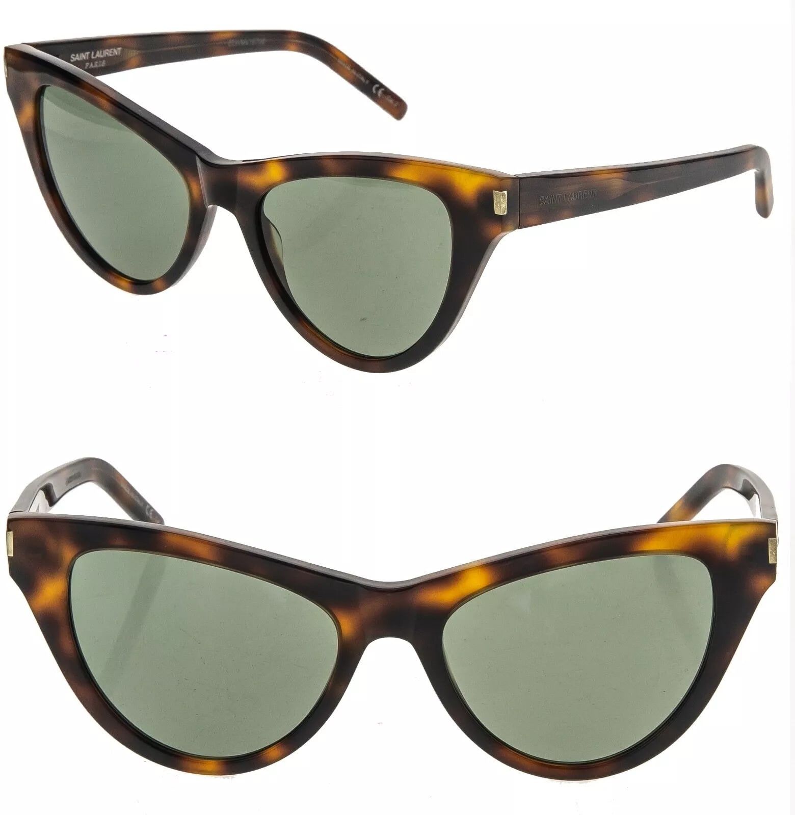 Yves Saint Laurent SAINT LAURENT 425 YSL SL425 003 Brown Classic Sunglasses Size ONE SIZE - 1 Thumbnail