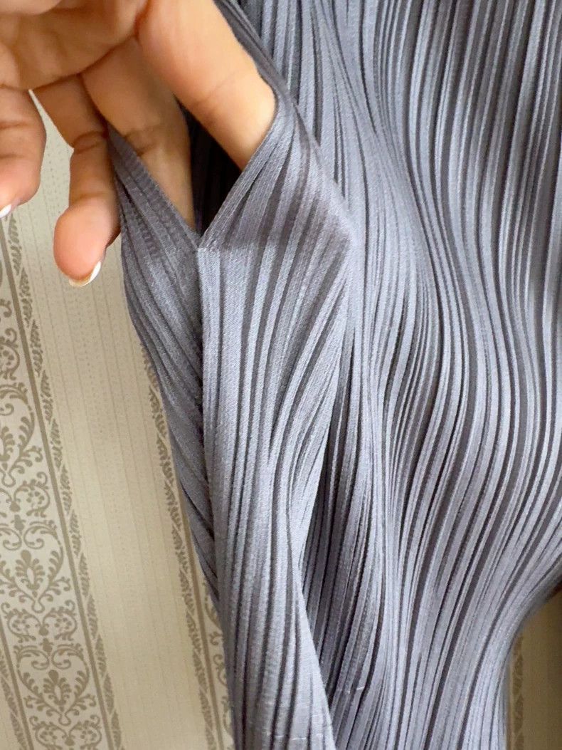 Issey Miyake issey miyake size:s Grey pleated pants 2505-Nextarrow Size US 26 / EU 42 - 8 Thumbnail