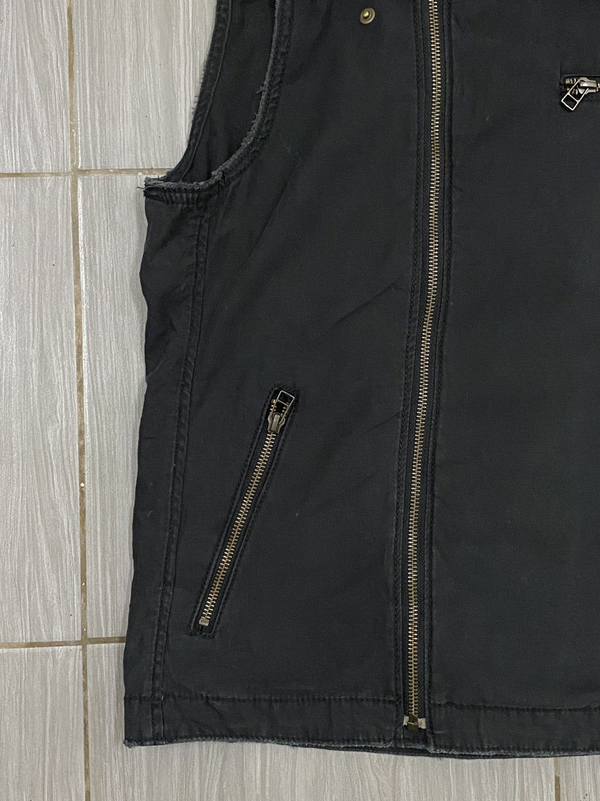 Von Dutch Vintage Von Dutch Black Vest Jacket Size US M / EU 48-50 / 2 - 4 Thumbnail