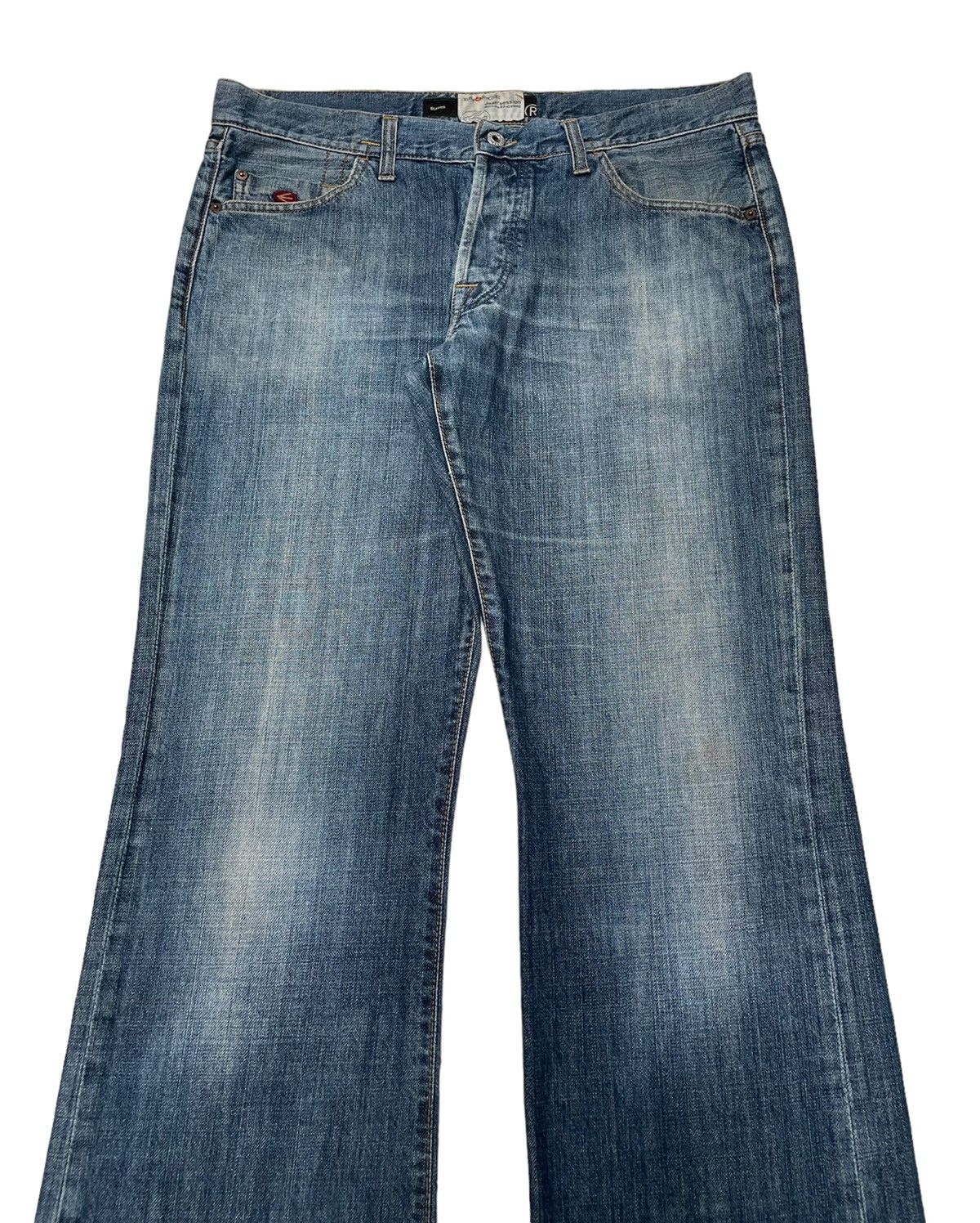Energie Vintage Brand Energie Flared Jeans 2000s Size US 36 / EU 52 - 3 Thumbnail