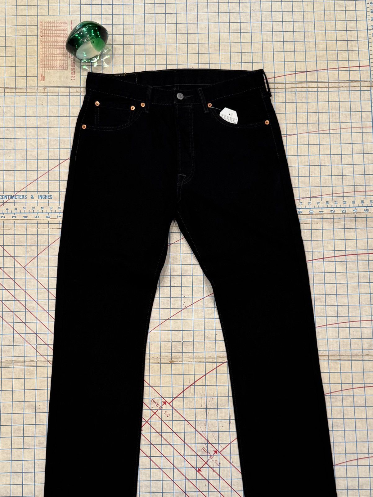 Levi's NWT Levi’s 501 Black Jeans Mens Size 32 New With Tag Denim Size US 32 / EU 48 - 2 Thumbnail