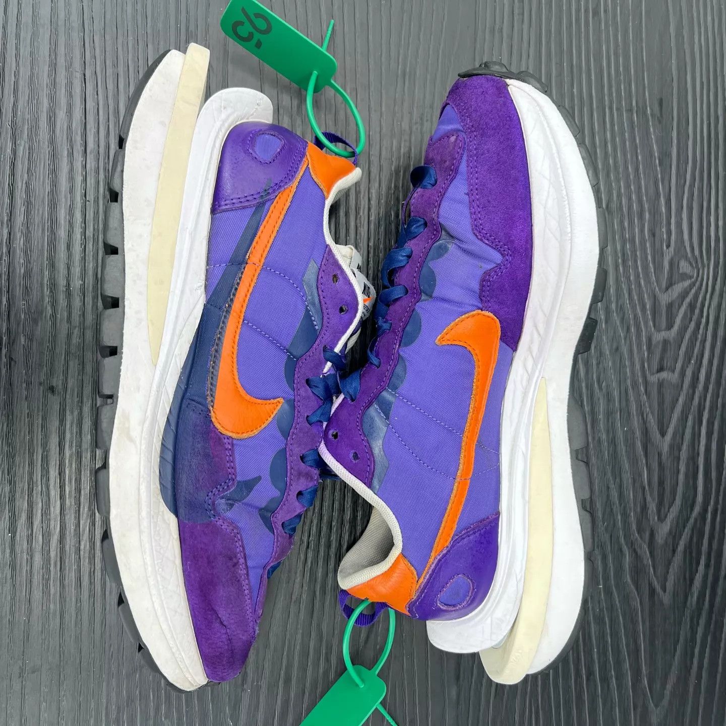 Sacai sacai x Nike vaporwaffle Purple Gold men's 42.5 Size US 9.5 / EU 42-43 - 2 Thumbnail