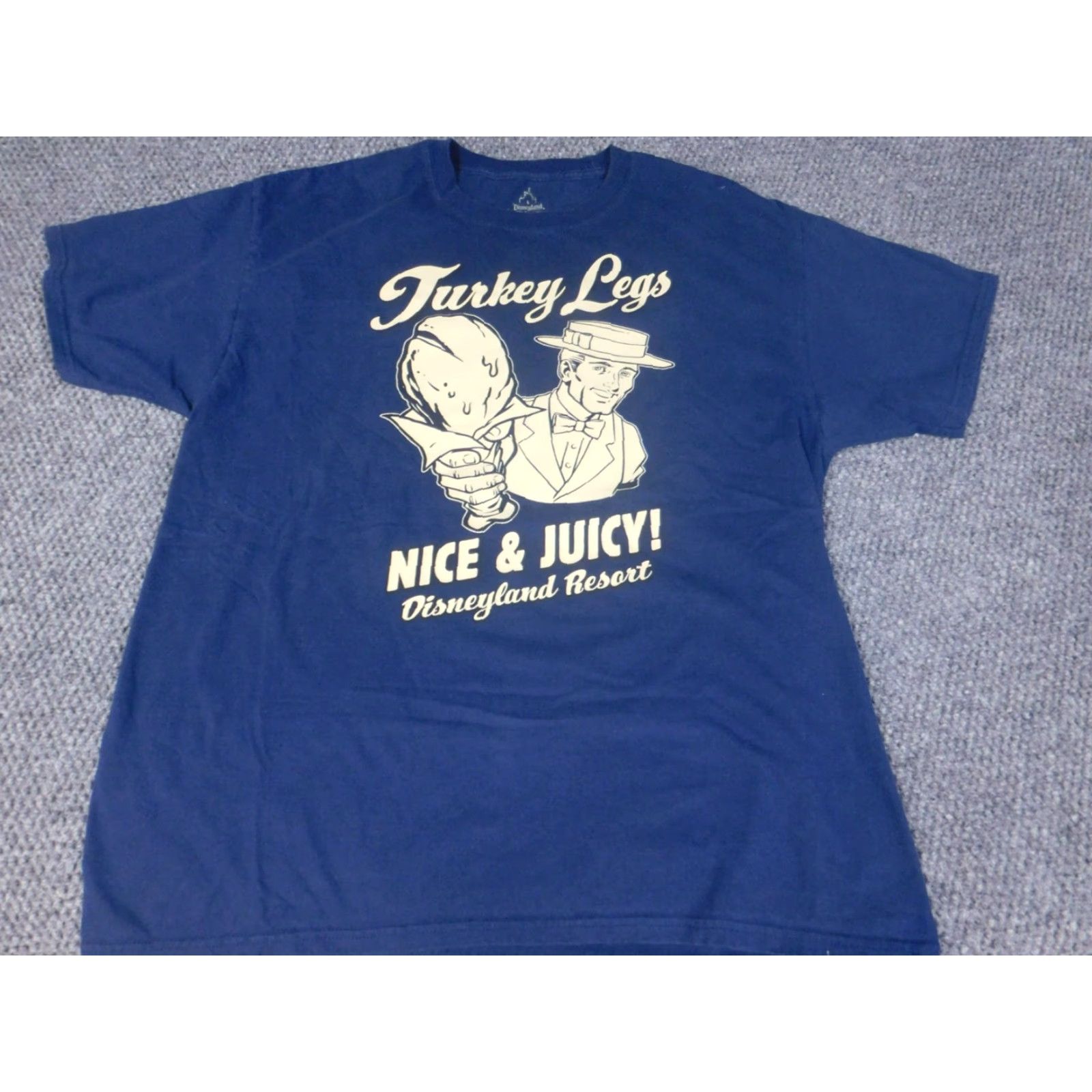 Disney Disneyland Mens Shirt Large blue Disney graphic Size US L / EU 52-54 / 3 - 3 Thumbnail