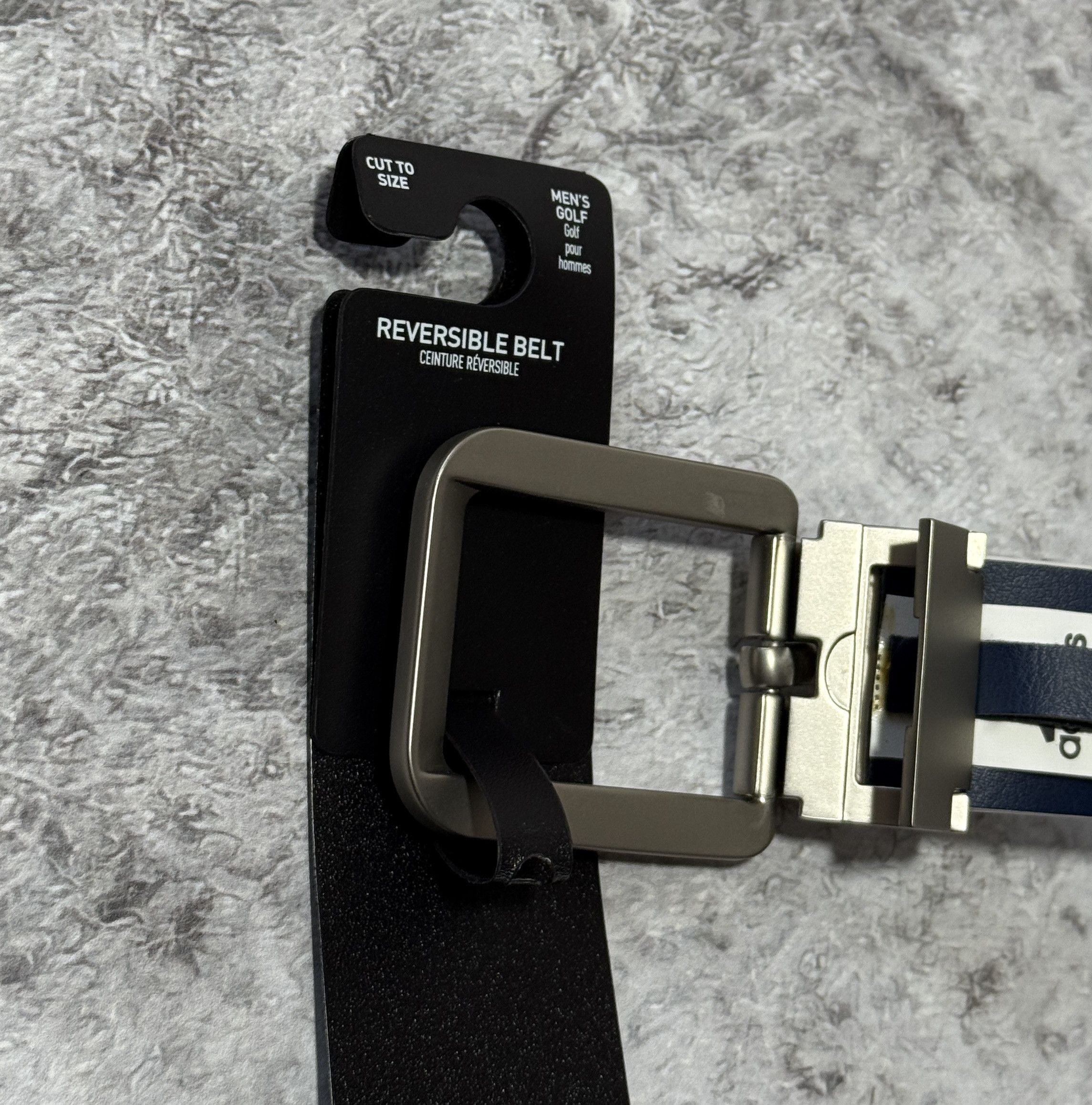 Adidas ADIDAS MENS GOLF BELT BC5811 REVERSIBLE CUT TO SIZE Size ONE SIZE - 8 Thumbnail