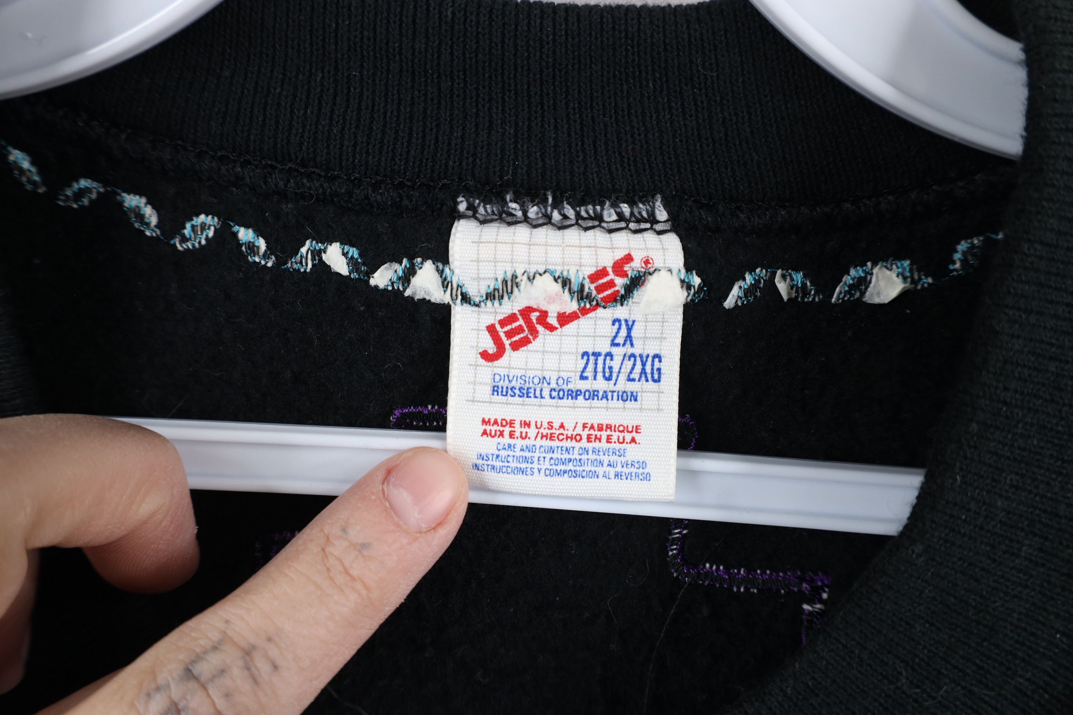 Vintage Vintage 90s Streetwear Southwestern Cardigan Sweatshirt USA Size XXL / US 16-18 / IT 52-54 - 9 Thumbnail