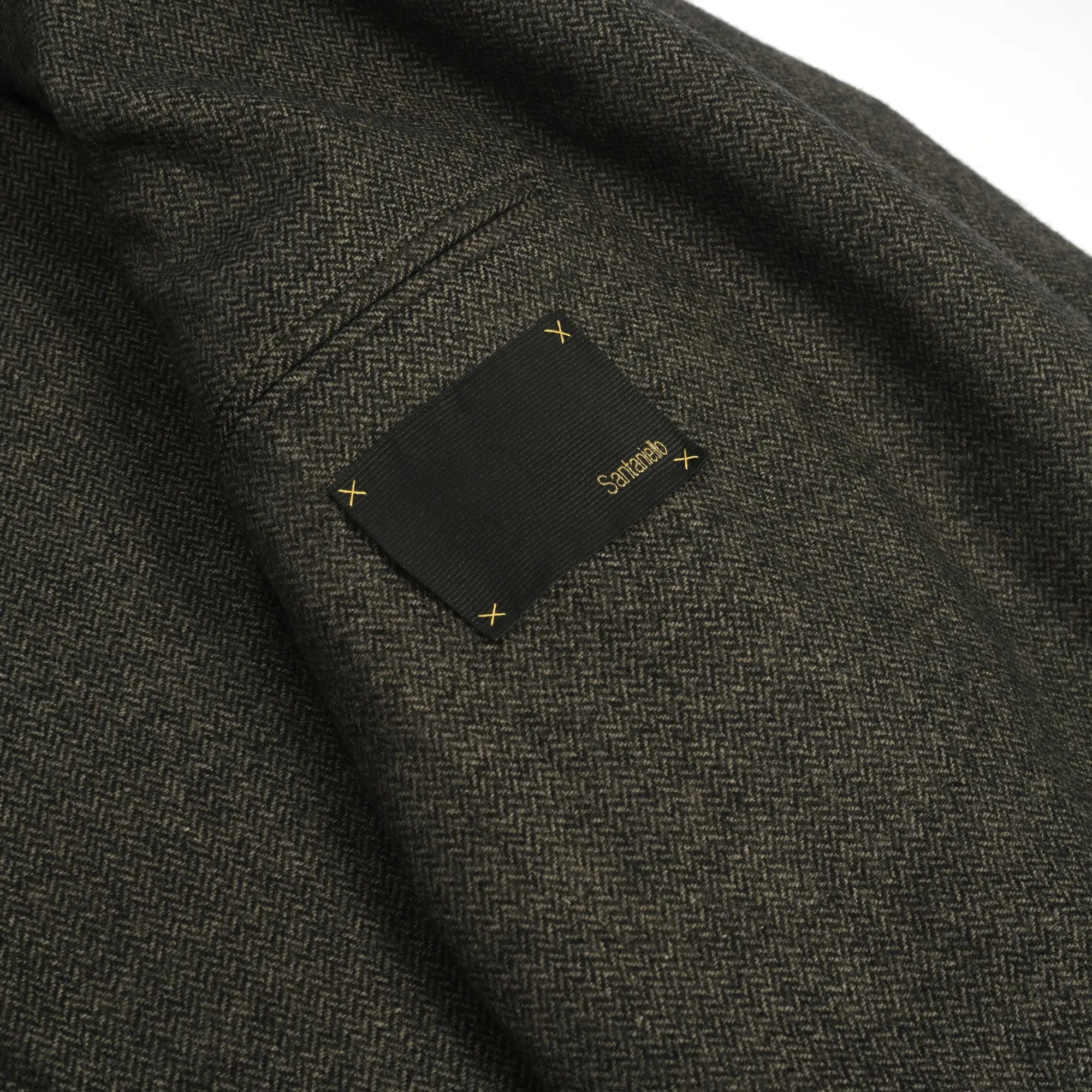 Other SANTANIELLO grey wool slack jacket (50 EU) Size 50R - 8 Thumbnail