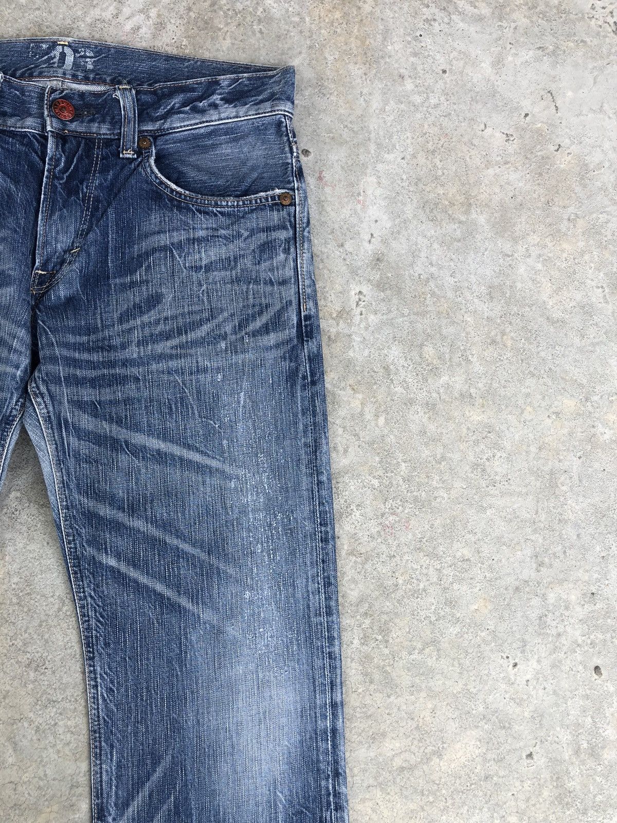 If Six Was Nine Japanese Edwin 503 Flared Jeans Distressed Jeans Size US 34 / EU 50 - 5 Thumbnail