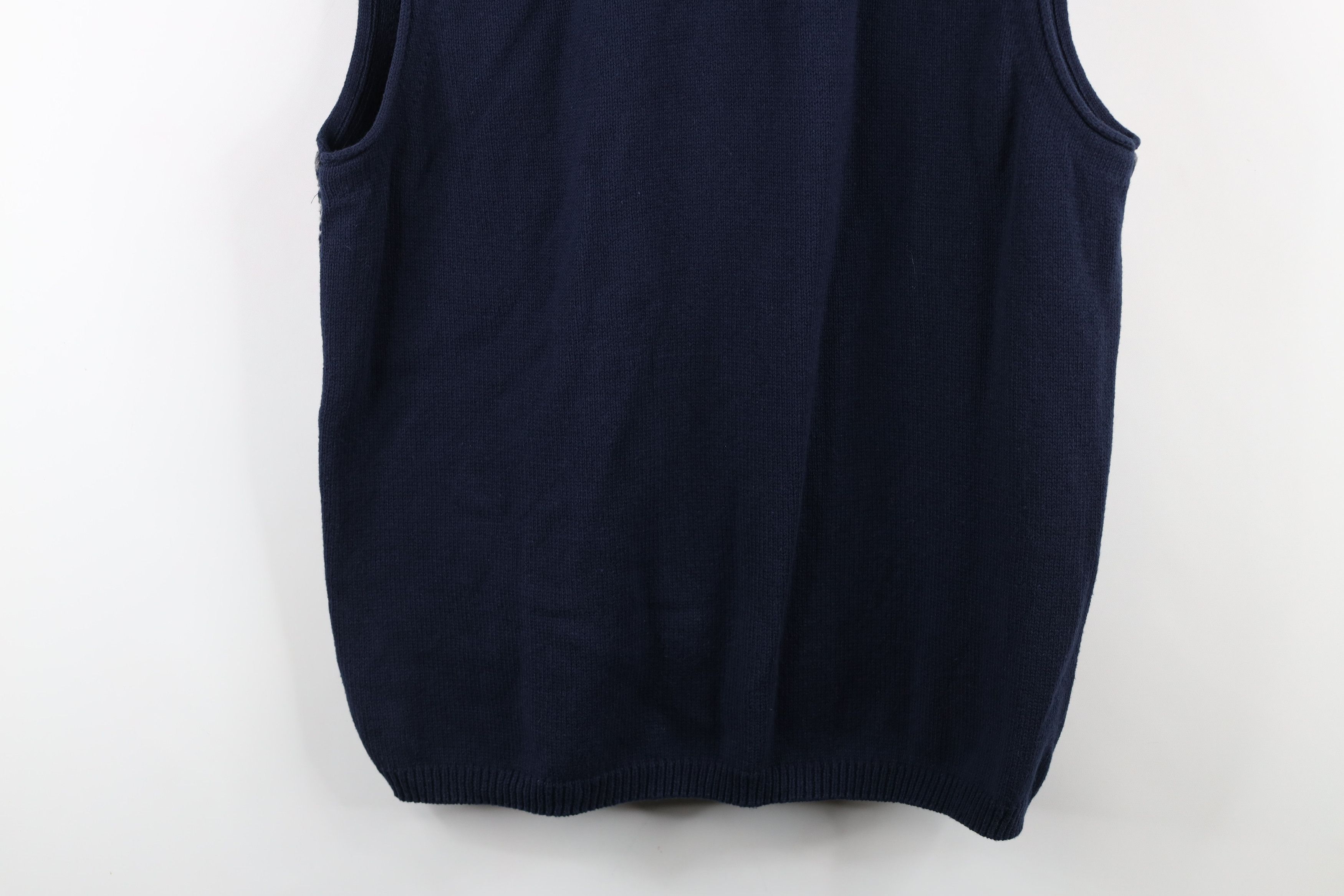 Vintage Vintage 90s Streetwear Knit Cardigan Sweater Vest USA Size US L / EU 52-54 / 3 - 10 Thumbnail