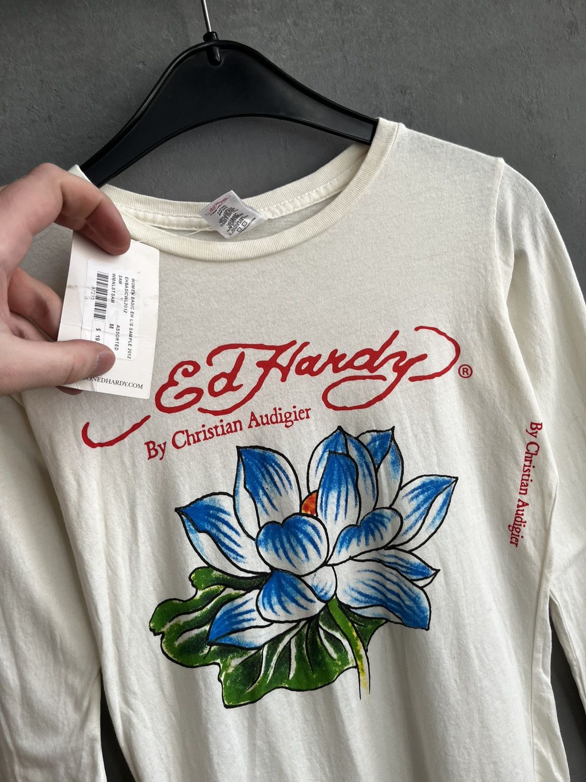 Christian Audigier × Ed Hardy × Vintage Ed Hardy skull long sleeve Size M / US 6-8 / IT 42-44 - 3 Thumbnail