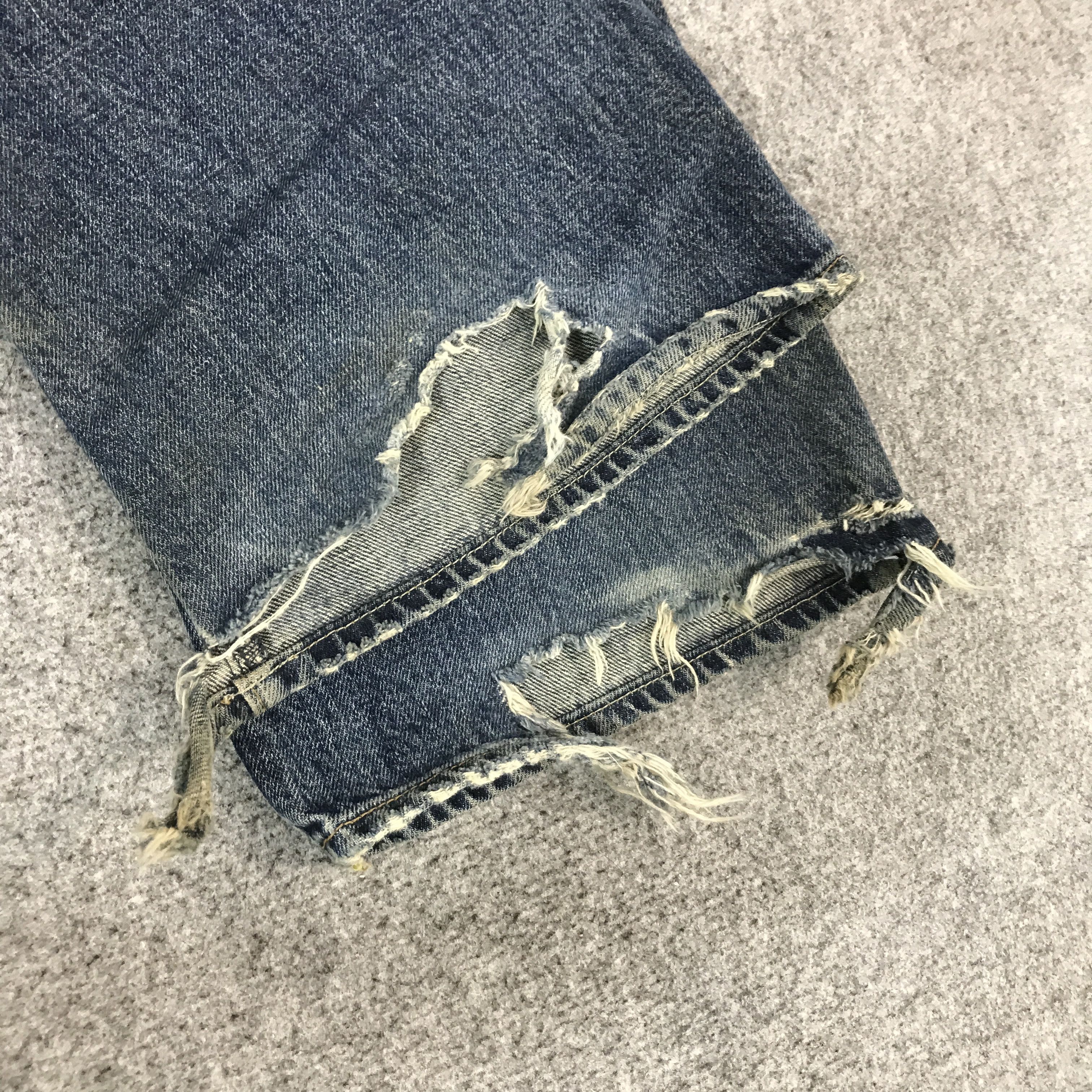 Gap Baggy gap distressed boot fit denim pants Size US 30 / EU 46 - 14 Thumbnail
