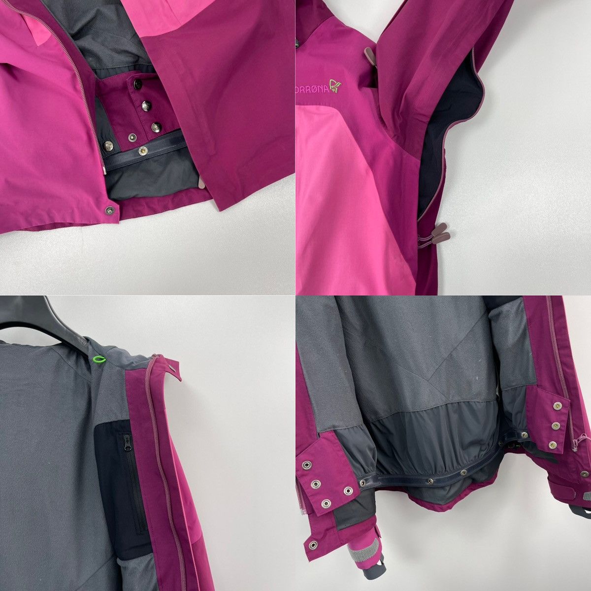 Norrona Norrona Narvik Gore-Tex 2L Ski Jacket Magentic Women’s GTX Size XS / US 0-2 / IT 36-38 - 8 Thumbnail