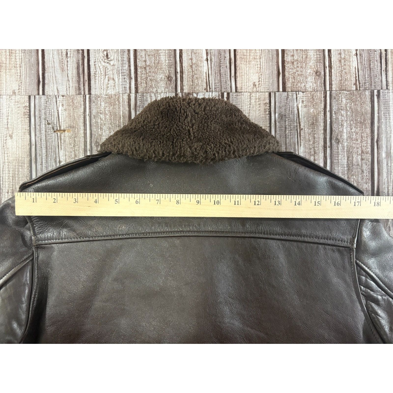 Schott Schott NYC Leather Flight Jacket I-S-674-M-S sz 42 USA Made Size US M / EU 48-50 / 2 - 7 Thumbnail