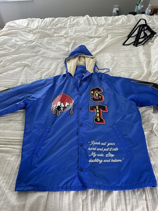 Saint Michael Saint Tears DT Holy Grail Coaches Jacket | Grailed