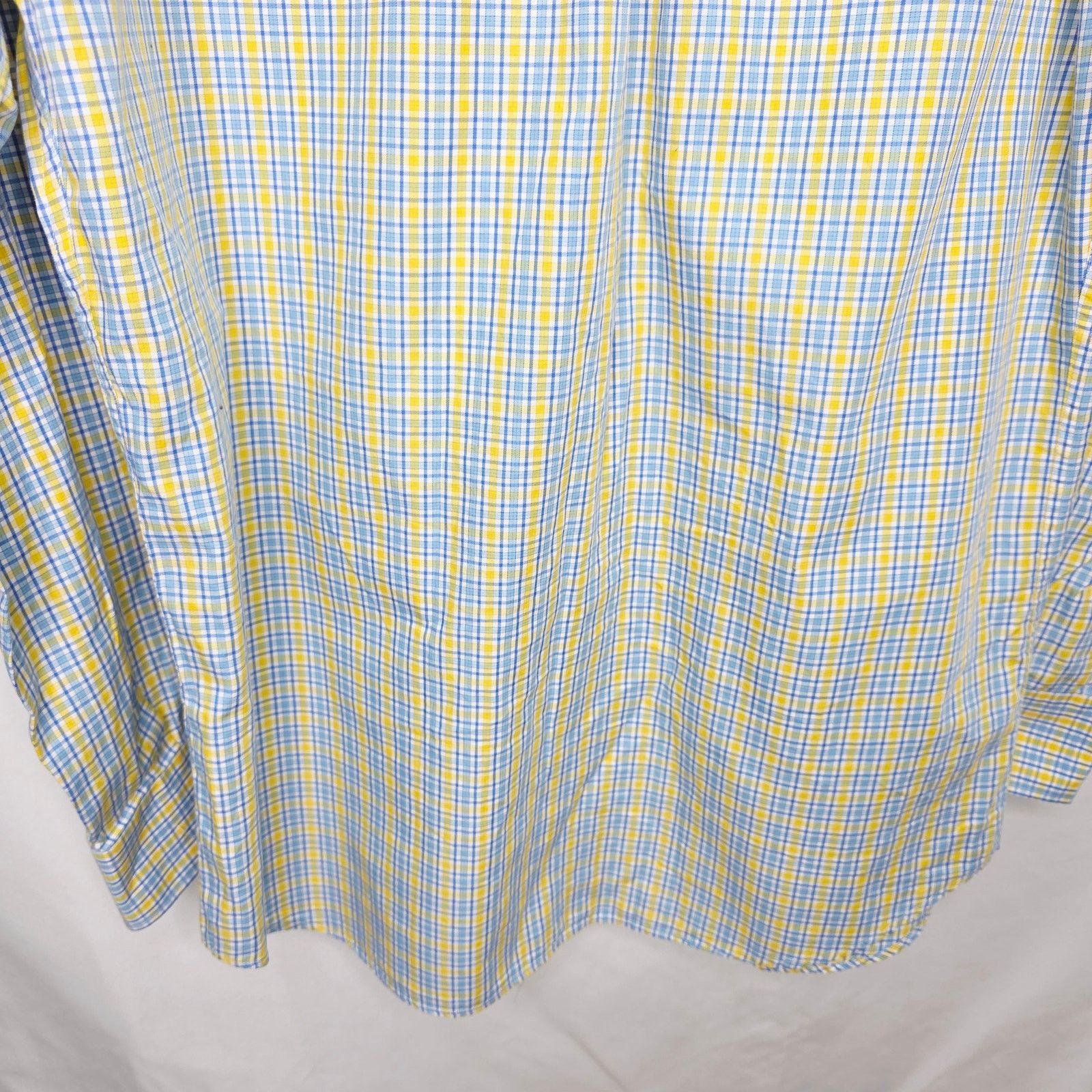 Peter Millar Peter Millar Button Front Plaid Long Sleeve Shirt Size L Size US L / EU 52-54 / 3 - 9 Thumbnail