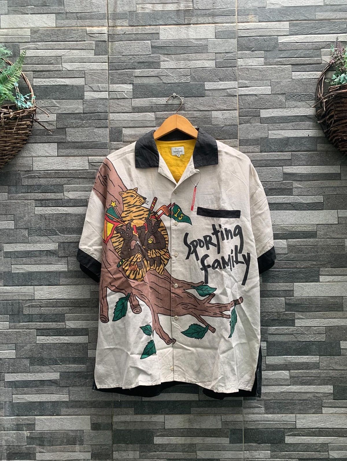 Jean Charles De Castelbajac Vintage JEAN CHARLES DE CASTELBAJAC " SPORTING FAMILY " Size US L / EU 52-54 / 3 - 2 Thumbnail