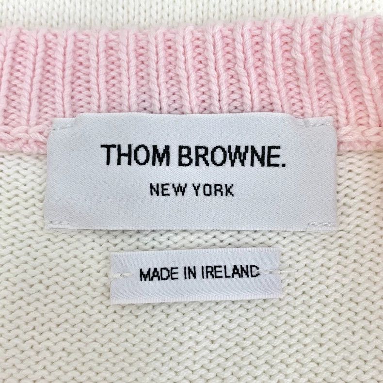 Thom Browne Thom Browne Round neck short sleeve knit Size S / US 4 / IT 40 - 5 Thumbnail