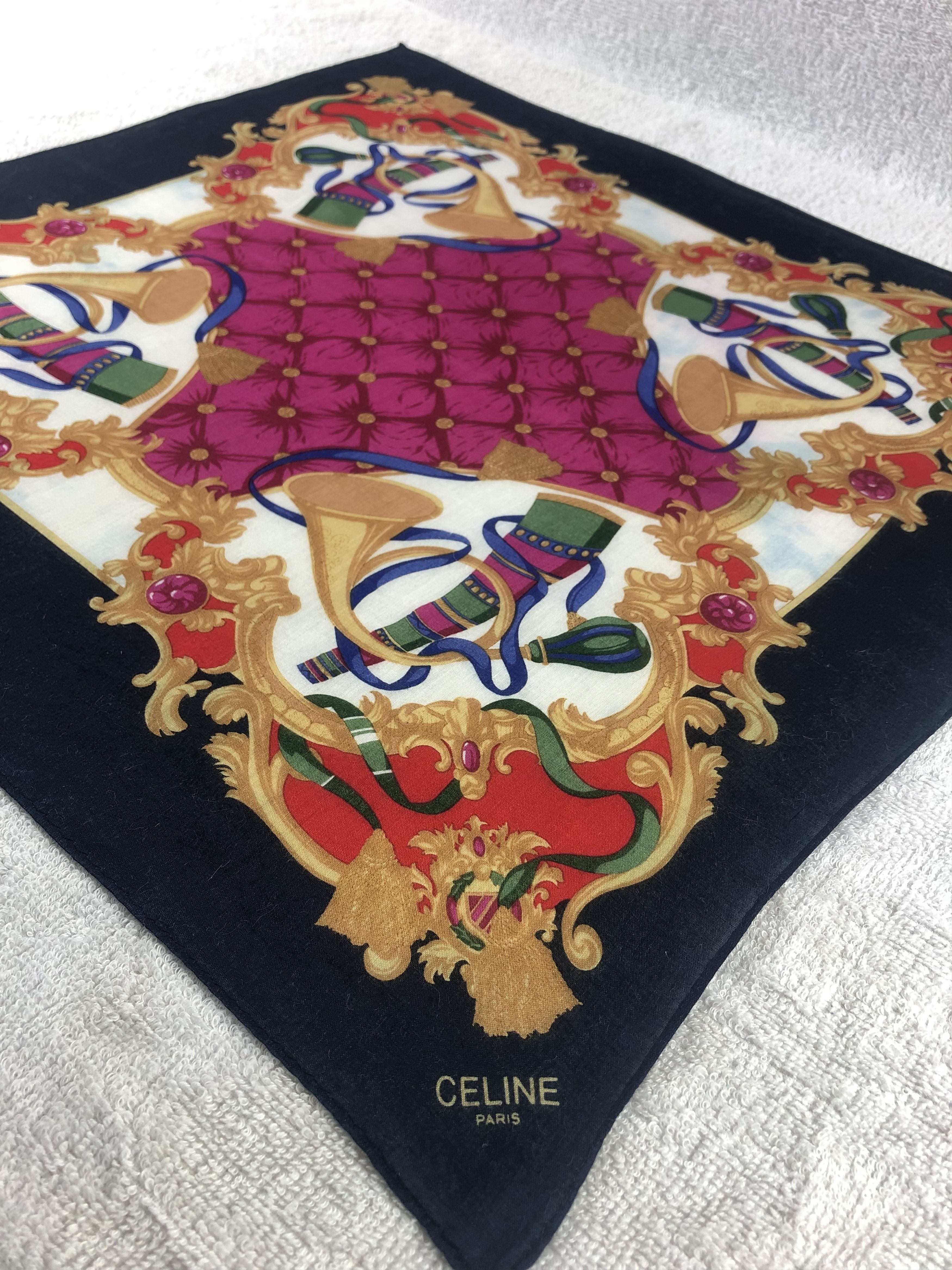 Celine Celine Handkerchief / Bandana / Neckerchief Size ONE SIZE - 4 Thumbnail