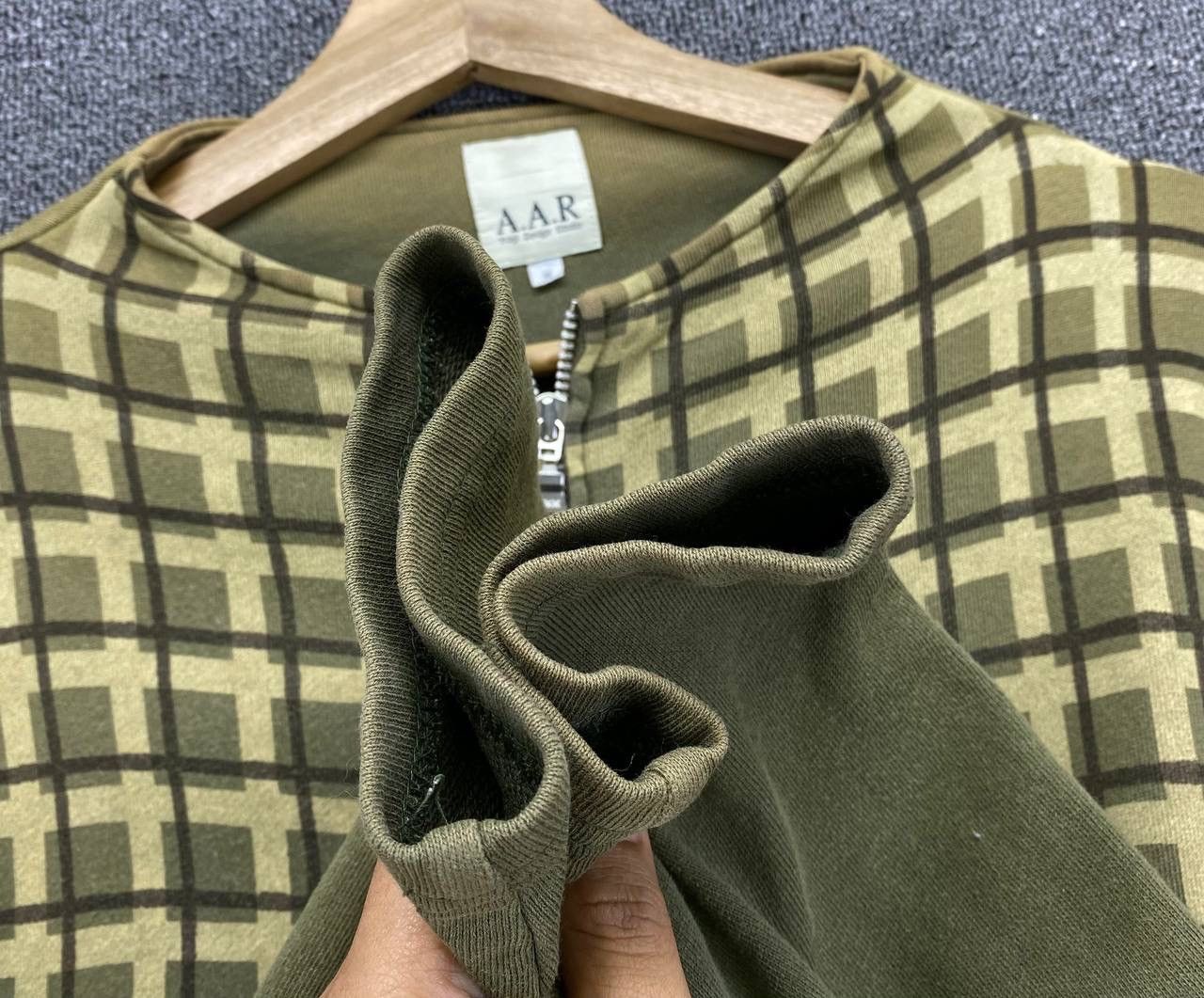 Yohji Yamamoto Vintage A.A.R Yohji Design Studio Shadows Plaid Jacket Size M / US 6-8 / IT 42-44 - 13 Thumbnail