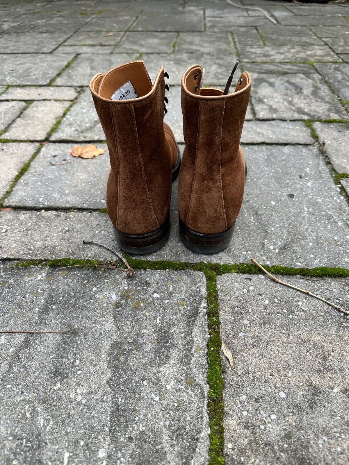 Viberg Viberg 2020 Chestnut Suede Halkett Size US 7 / EU 40 - 3 Thumbnail