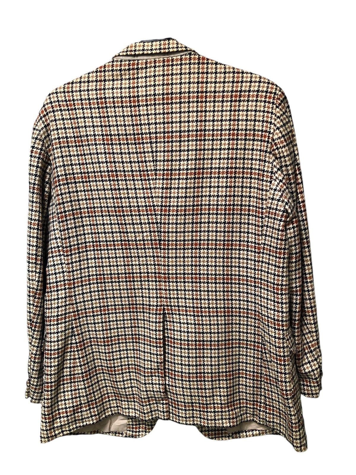 DAKS × Vintage Vintage Daks London Houndstooth Blazer Size US M / EU 48-50 / 2 - 2 Thumbnail