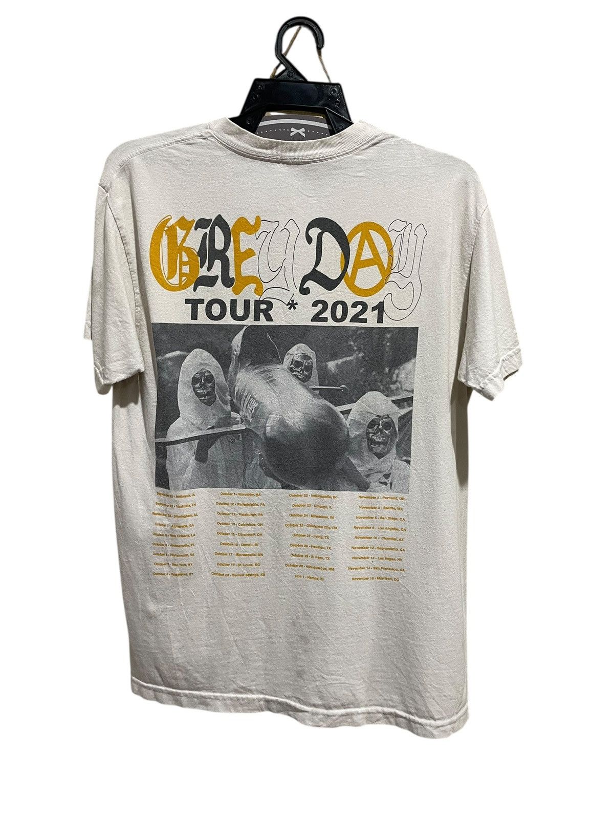 Fuck The Population × G59 Records Grey Day Tour Vintage Distressed Shirts Size US M / EU 48-50 / 2 - 2 Thumbnail