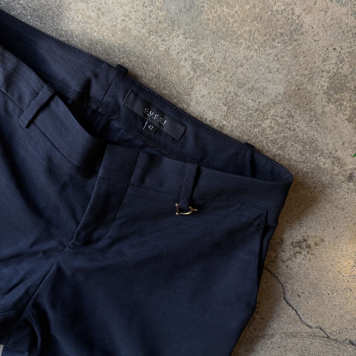 Gucci Gucci Horsebit Flare Trousers by Frida Giannini FW11 Size 28" / US 6 / IT 42 - 7 Thumbnail