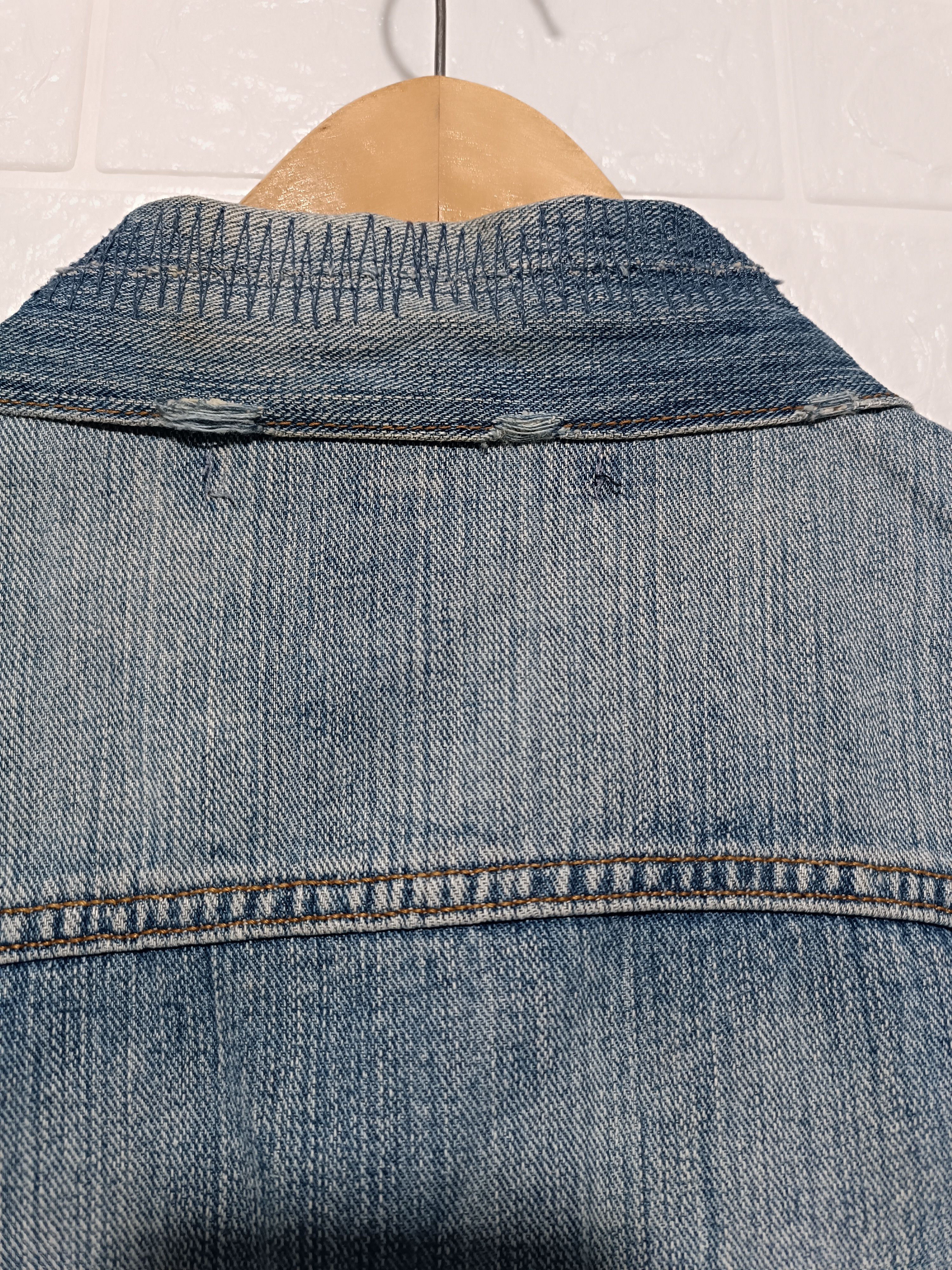 Japanese Brand Japanese Ripped Denim Jacket If Six Was Nine Style Size US M / EU 48-50 / 2 - 8 Thumbnail