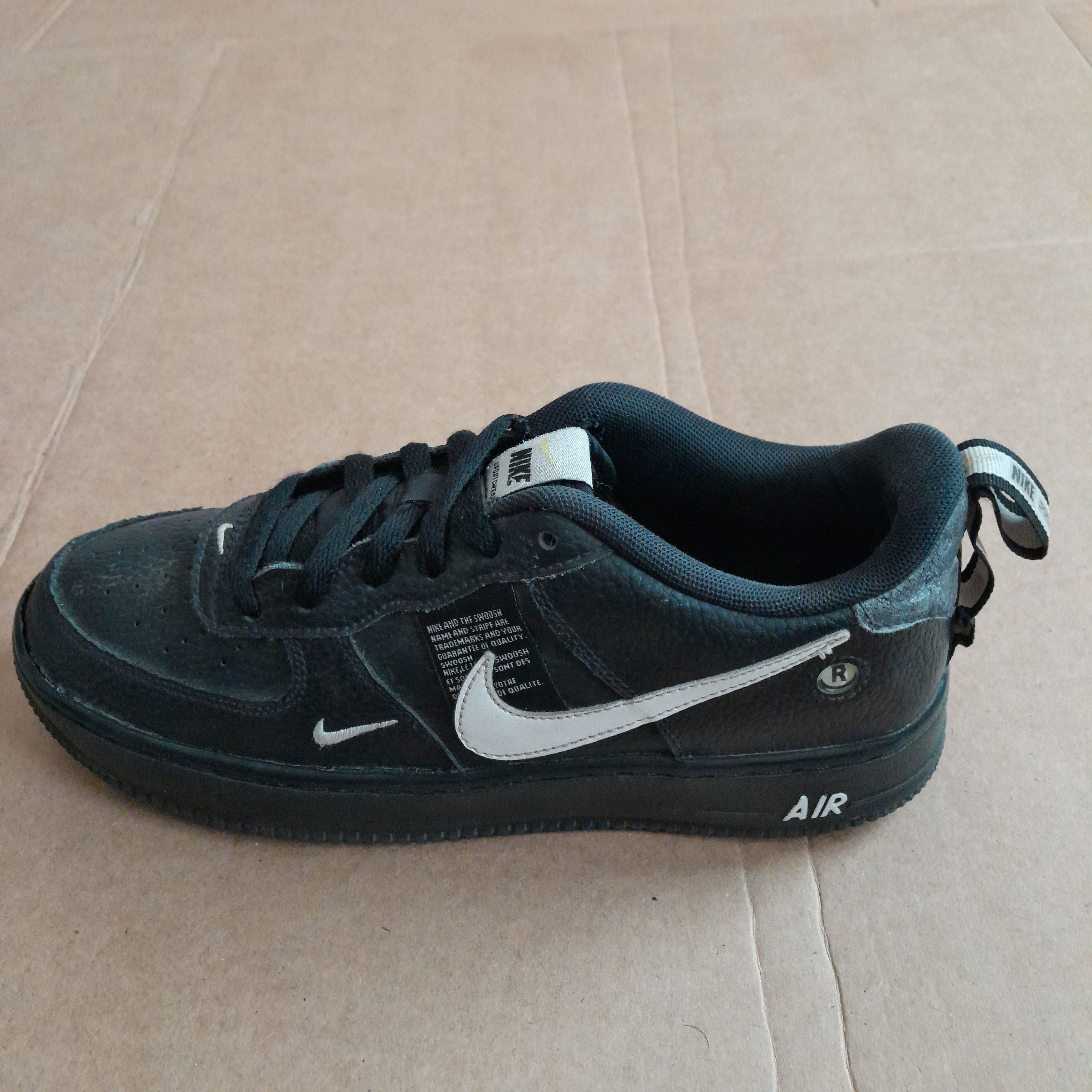 Nike Nike Air Force 1 Utility Black Size Youth 7 Women’s Size 8.5 Size US 8.5 / IT 38.5 - 3 Thumbnail
