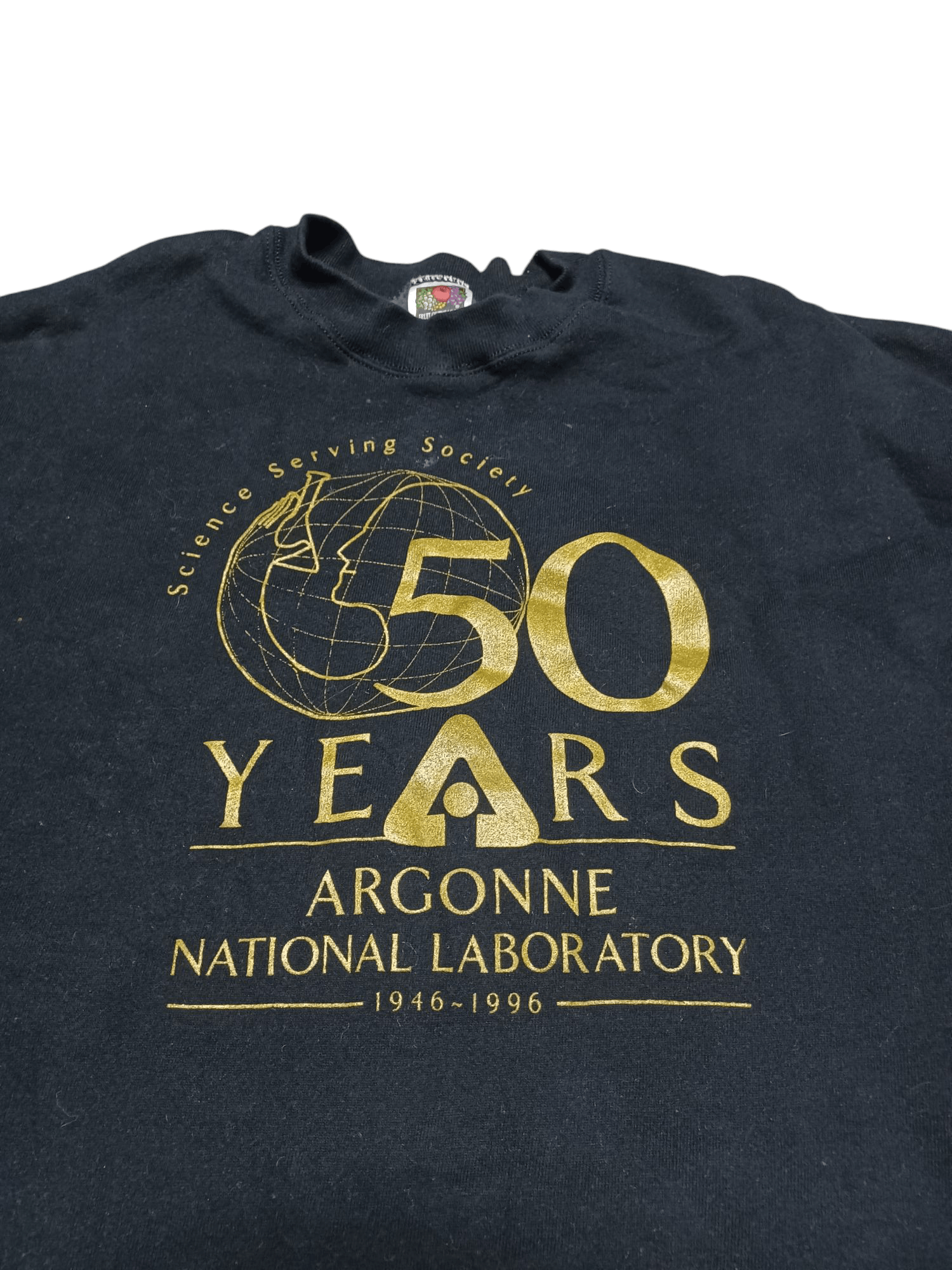 Fruit Of The Loom ARGONNE NATIONAL LIBRARY 1996 VINTAGE FOTL SWEATSHIRT Size US XL / EU 56 / 4 - 2 Thumbnail