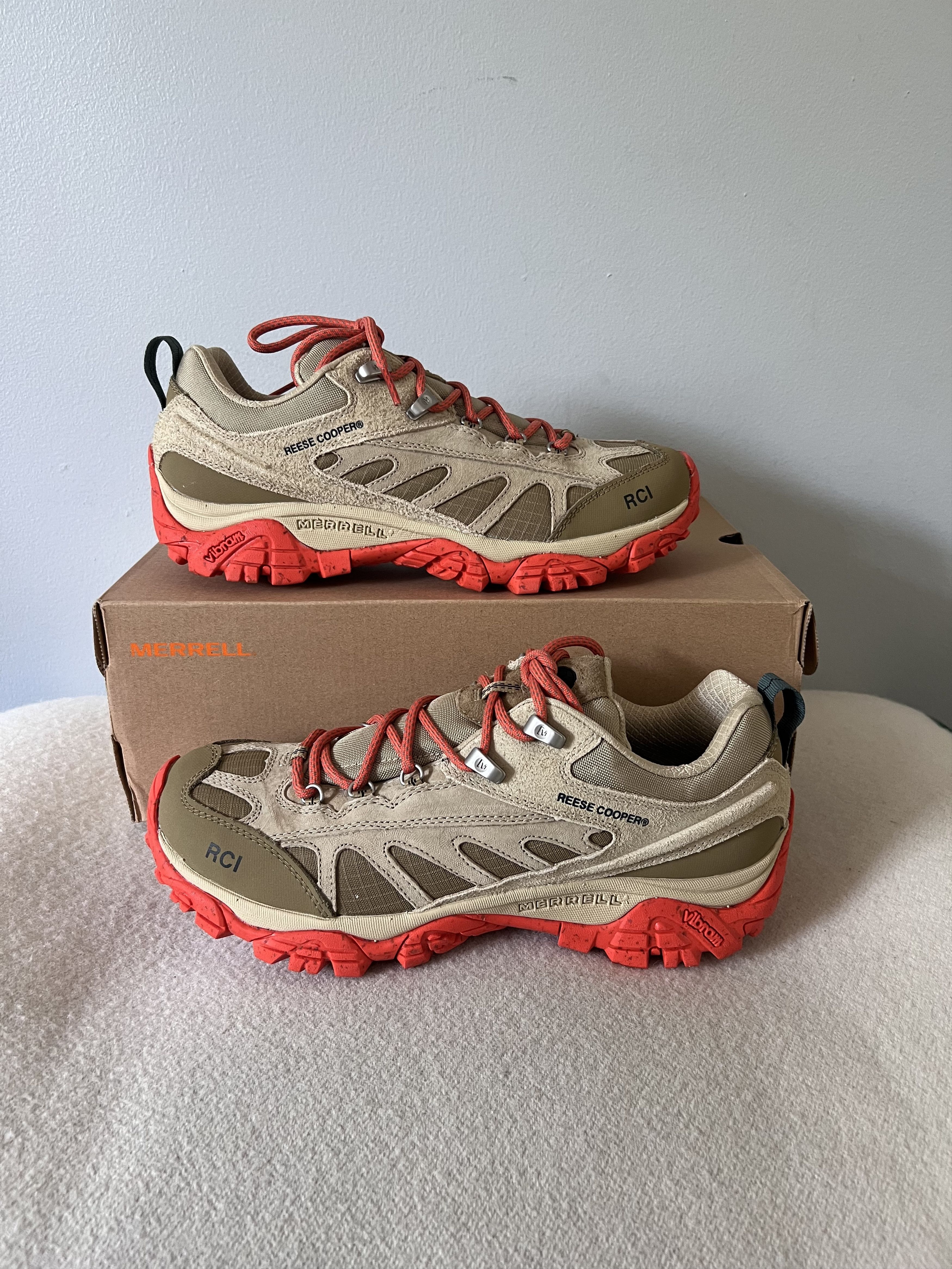 Merrell Reese Cooper Merrell Moab Mesa Luxe in Khaki Orange Size US 9 / EU 42 - 2 Thumbnail