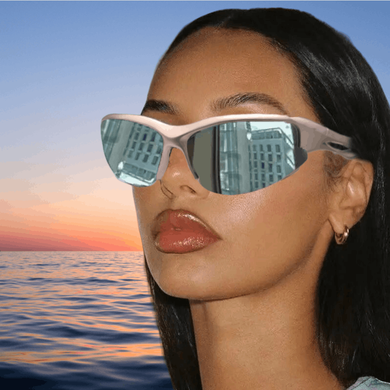 Electric Visual Vibe Street ins style custom avant-garde sunglasses Size ONE SIZE - 4 Thumbnail