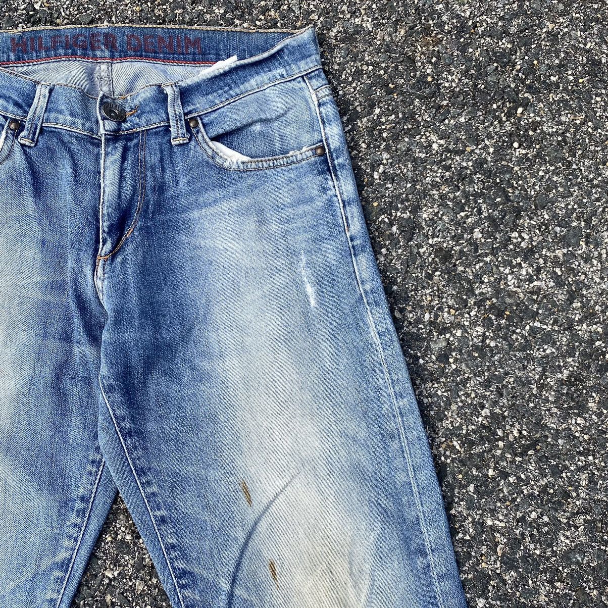 Tommy Hilfiger Tommy Hilfiger Denim Distressed Jeans Size US 30 / EU 46 - 5 Thumbnail