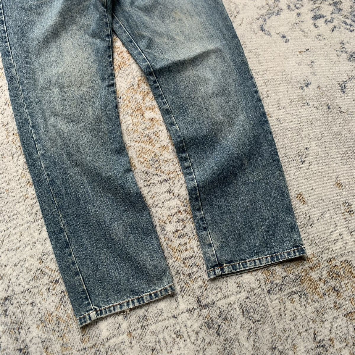 Japanese Brand 2000s Japanese Brand Amore Puro Double Waist Jeans Size US 30 / EU 46 - 4 Thumbnail