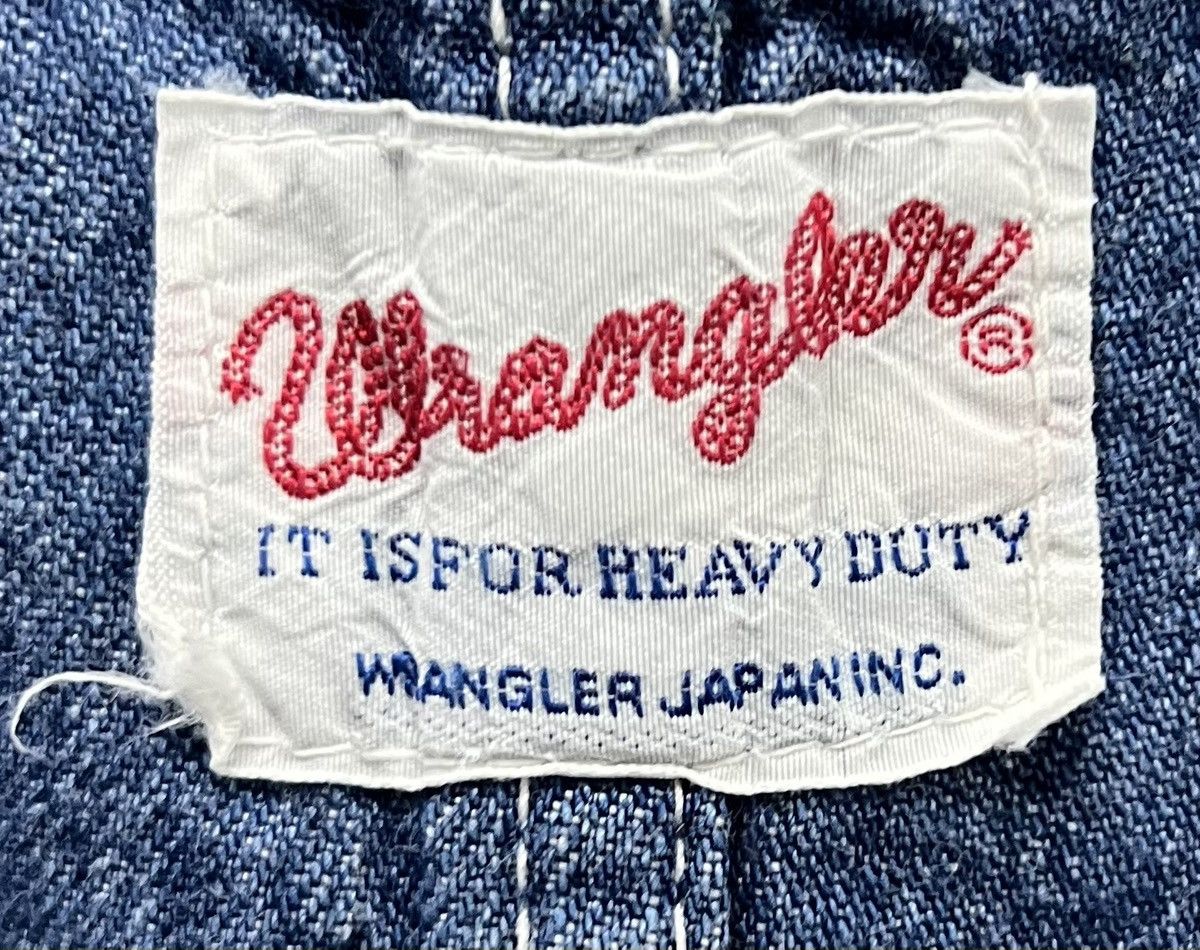 Vintage × Wrangler Vintage Wrangler Japan Denim Overalls - Size S Size US 30 / EU 46 - 8 Thumbnail