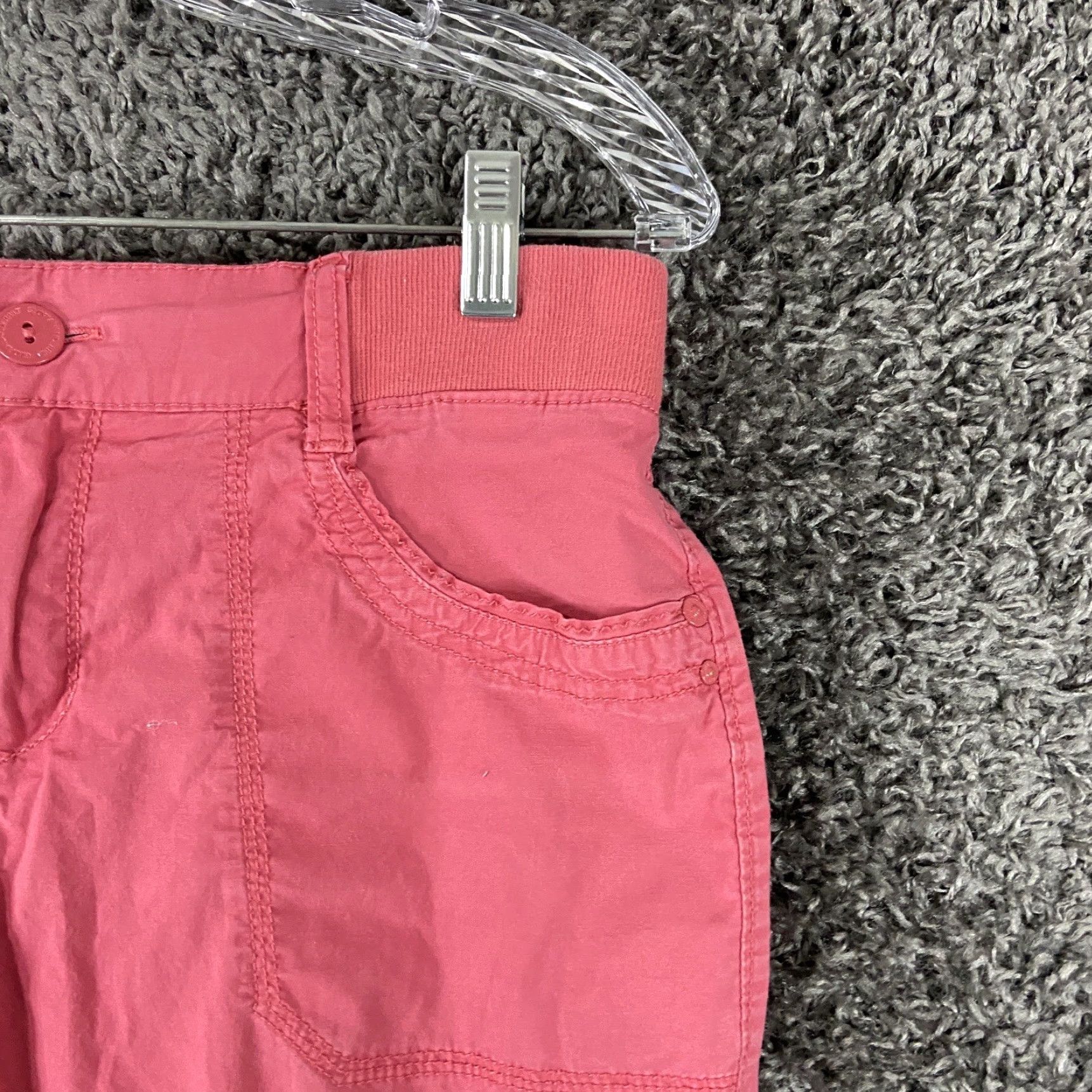 Gloria Vanderbilt Gloria Vanderbilt Pink Capri Jeans Women’s 6 Size ONE SIZE - 5 Thumbnail