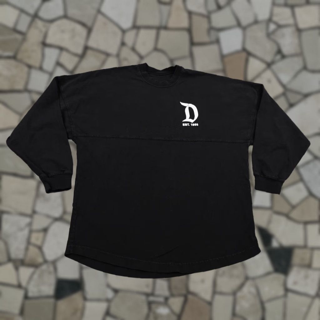 Disney Disney Shirt Mens Small Black Spirit Jersey Disneyland Parks Long Sleeve Size US S / EU 44-46 / 1 - 1 Thumbnail