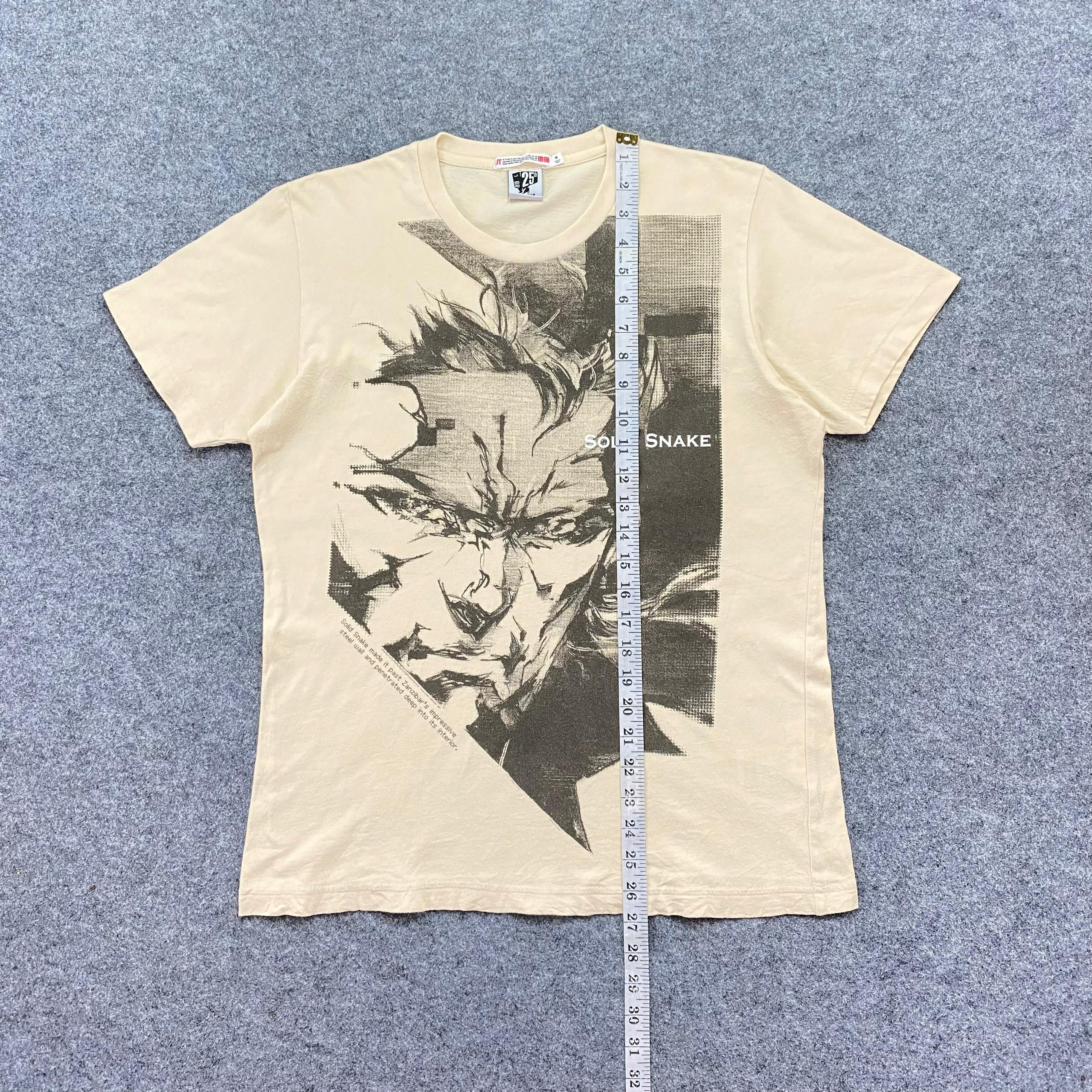 Uniqlo Vintage Solid Snake Movie 25th Mega Gear GamingTshirt Size US M / EU 48-50 / 2 - 6 Thumbnail