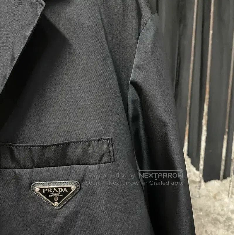 Prada Prada Black Long Sleeve Coat for Men. Size US M / EU 48-50 / 2 - 5 Thumbnail