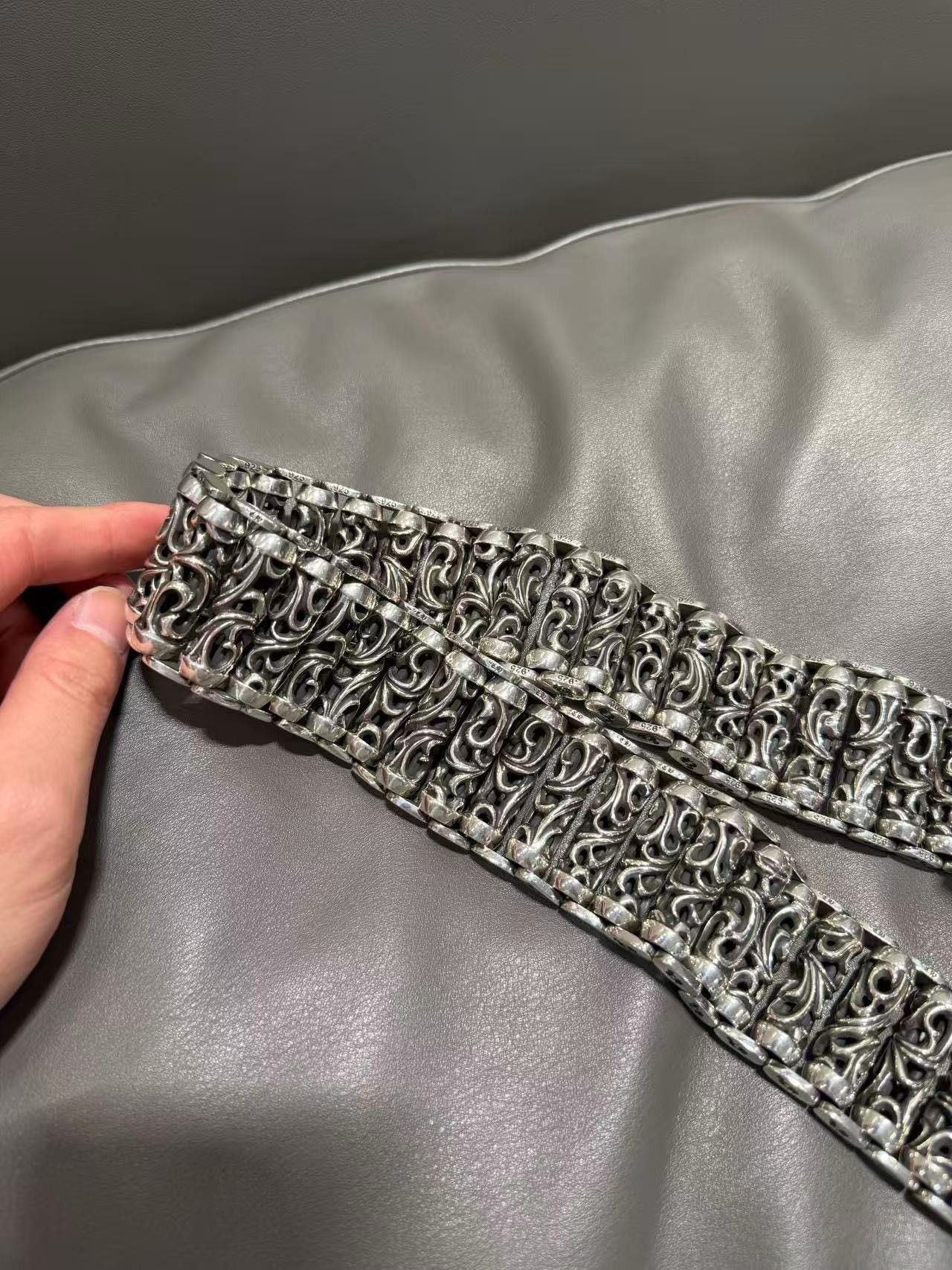 Chrome Hearts Chrome Hearts Roller Belt Size 32 - 20 Thumbnail