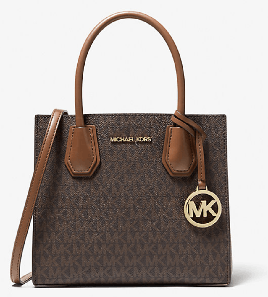 Michael Kors Mercer Medium Logo and Leather Accordion Crossbody Bag Size ONE SIZE - 3 Thumbnail