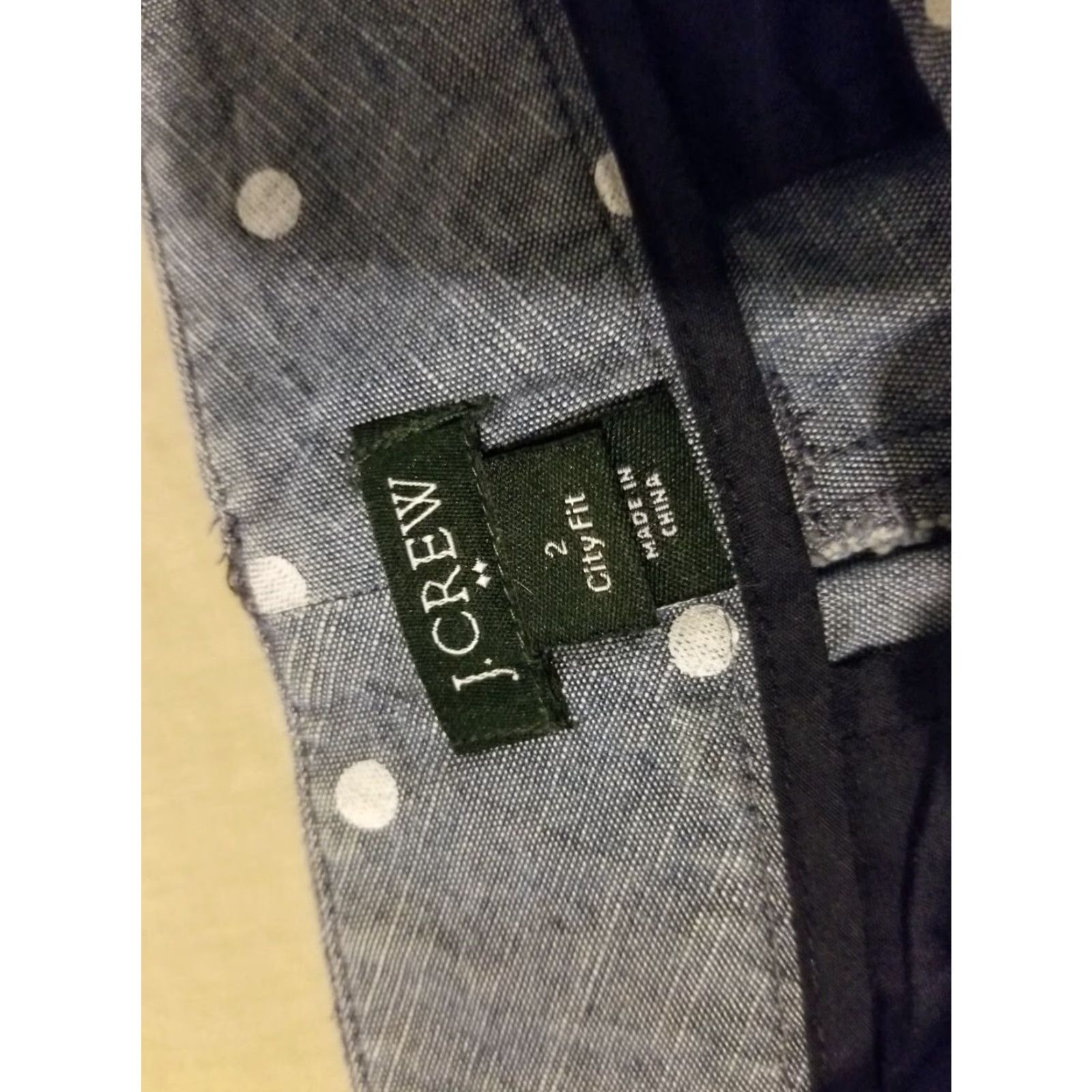 J.Crew Womens J. Crew Shorts Khaki Blue Cotton Chino Stretch 2 Regular Womens Boys? Size 26" / US 2 / IT 38 - 3 Thumbnail
