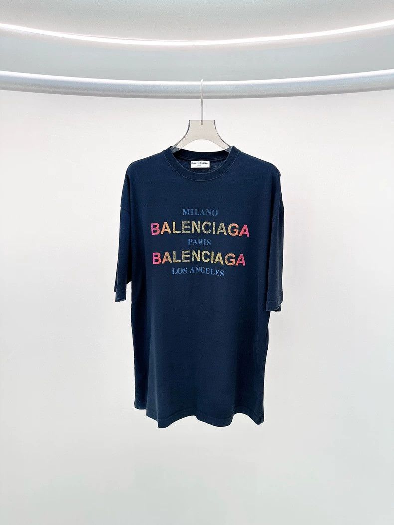 Balenciaga Colorful Letter T-Shirt XS Size