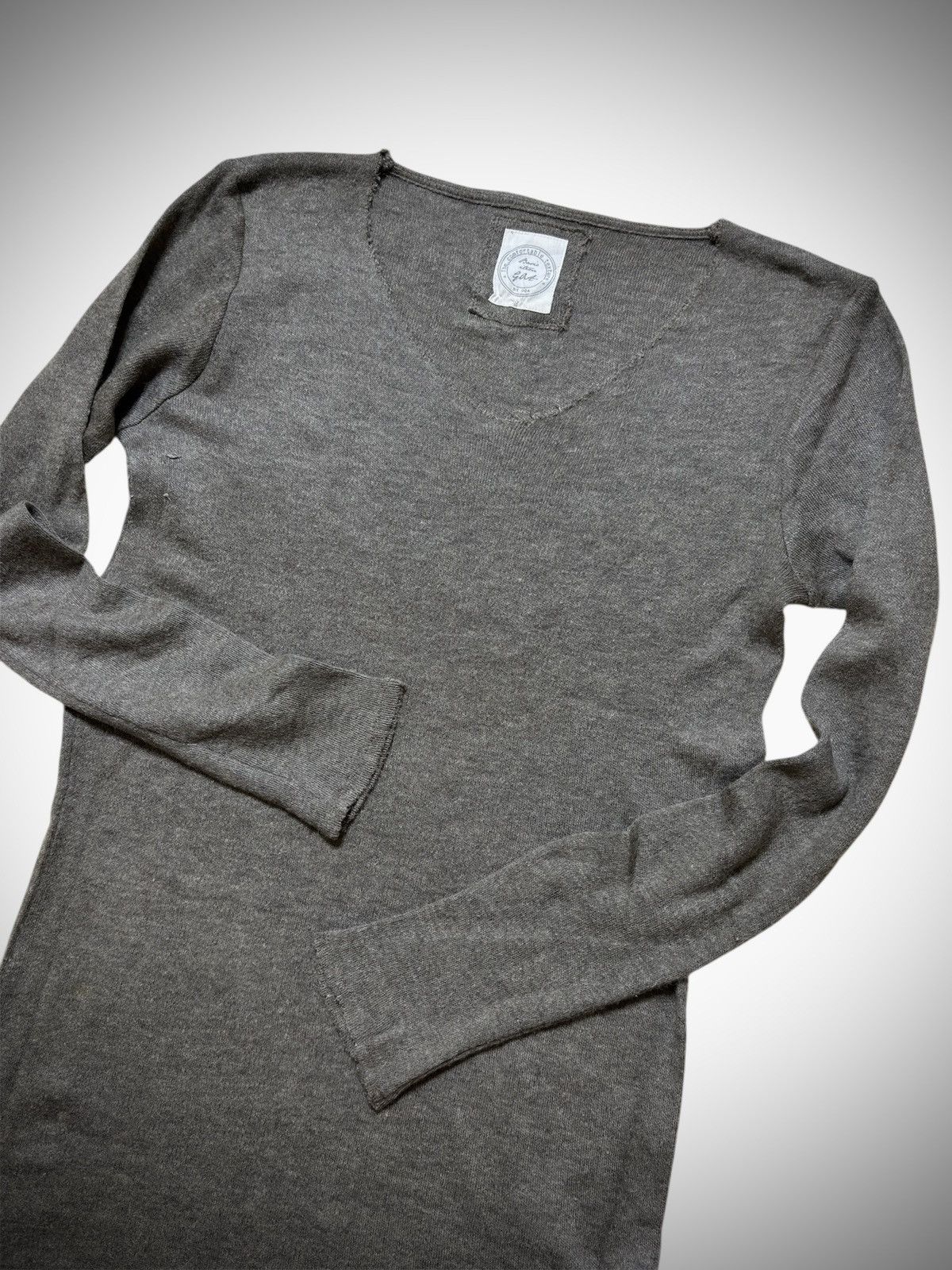 GOA 2000’s G.O.A - Wool Long Sleeve T- Shirt Size US M / EU 48-50 / 2 - 4 Thumbnail
