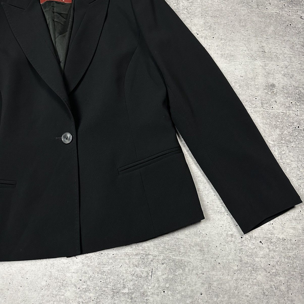 Max Mara × Vintage Max Mara Studio Refolo Blazer Jacket One Button Women’s Size M / US 6-8 / IT 42-44 - 4 Thumbnail