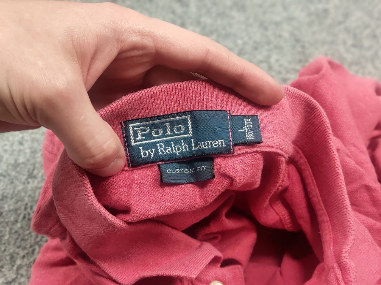 Polo Ralph Lauren Vintage 90's Polo Ralph Lauren Faded Rugby Polo Long sleeve Size US L / EU 52-54 / 3 - 12 Thumbnail