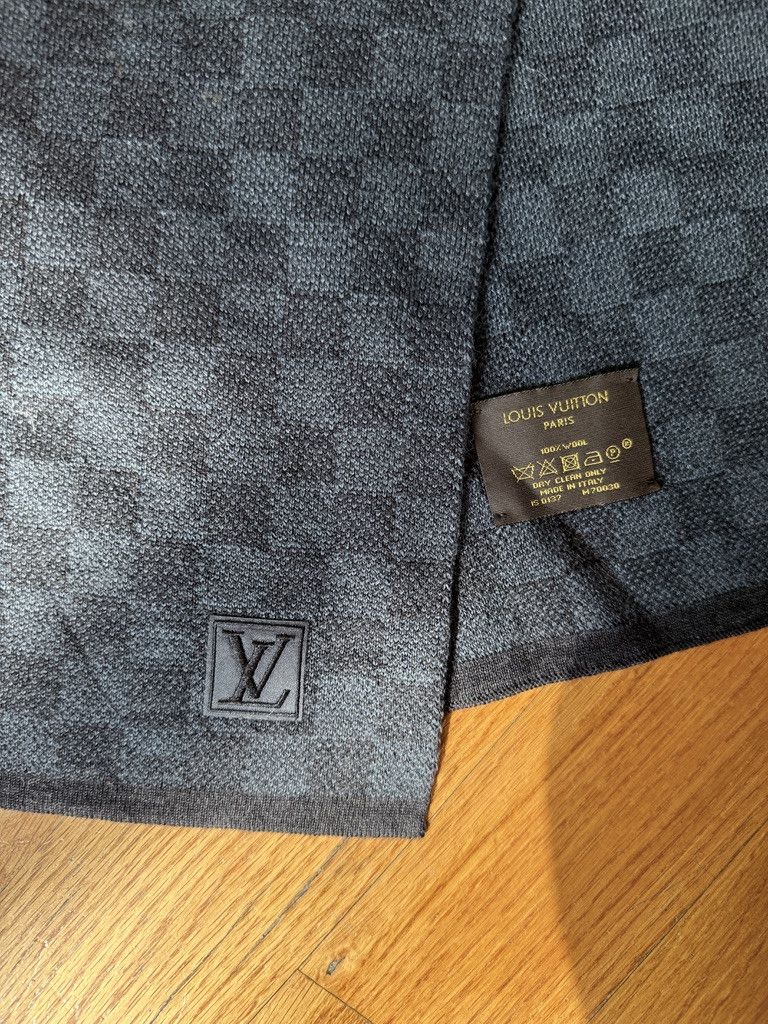 Louis Vuitton Louis Vuitton Checkered Scarf Size ONE SIZE - 3 Thumbnail