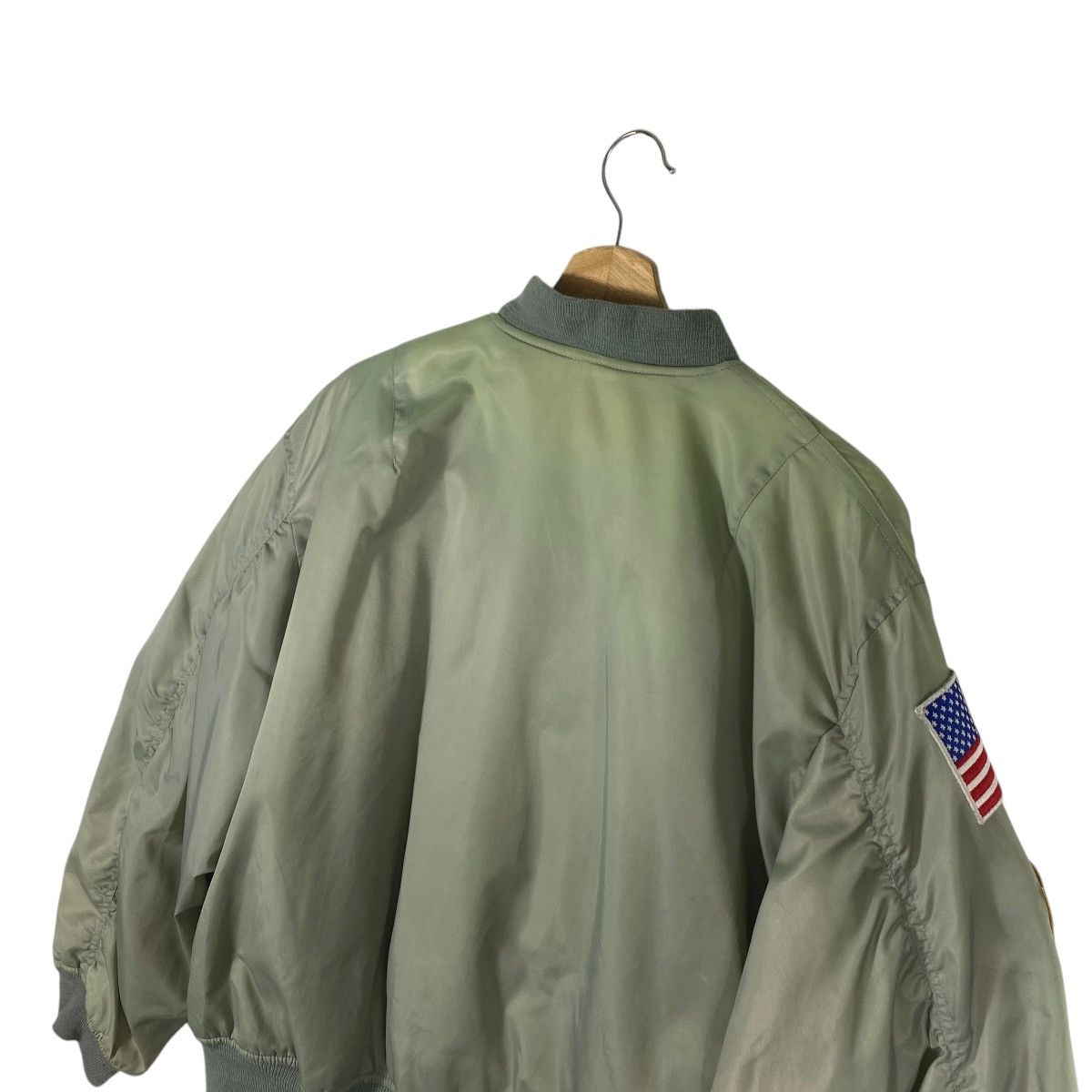 Japanese Brand Vintage 90s Flyers Mens Intermediate MA-1 Reversible Bomber Size US L / EU 52-54 / 3 - 13 Thumbnail